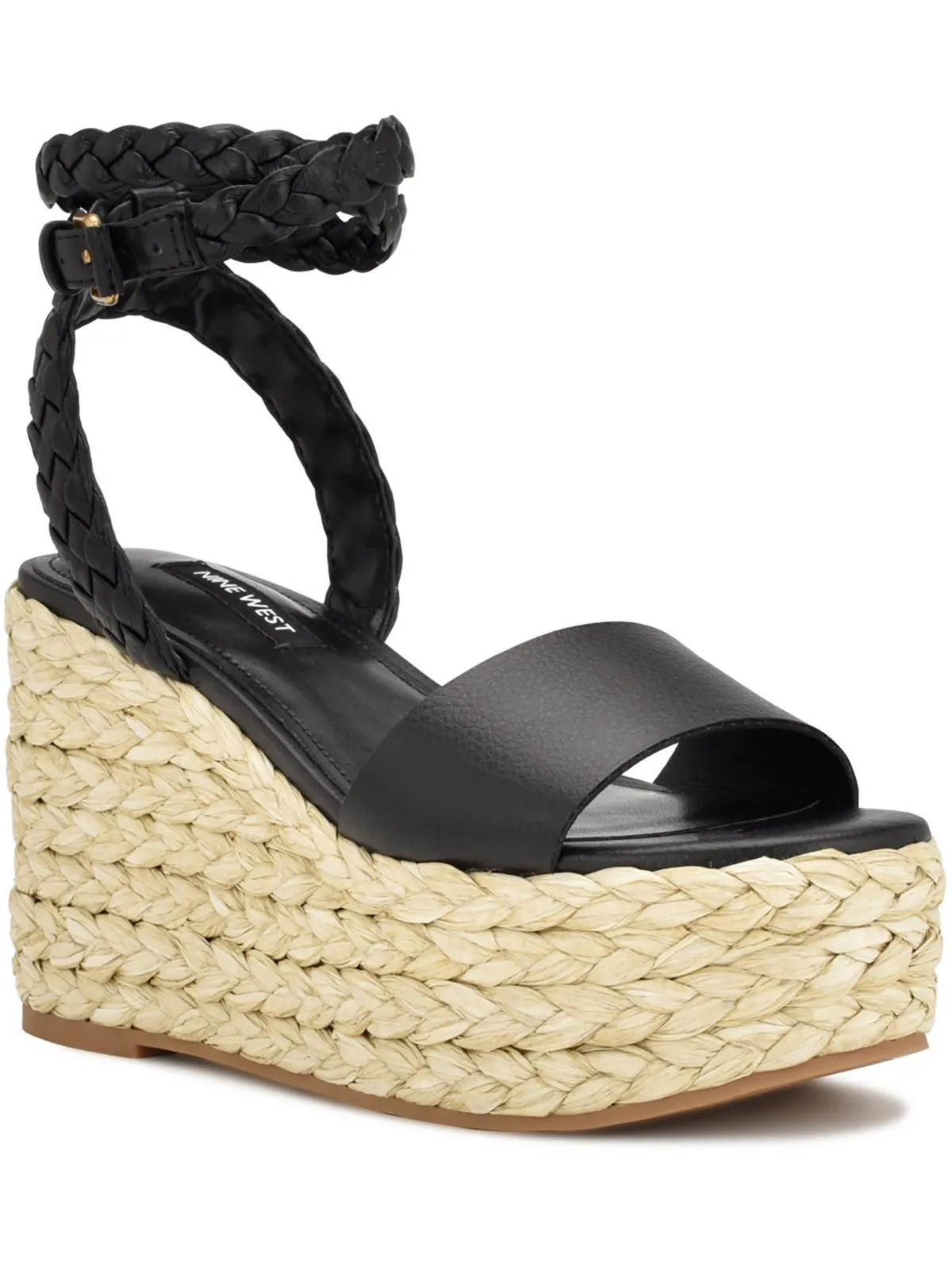 WNKEILY3 Womens Faux Leather Dressy Strappy Sandals