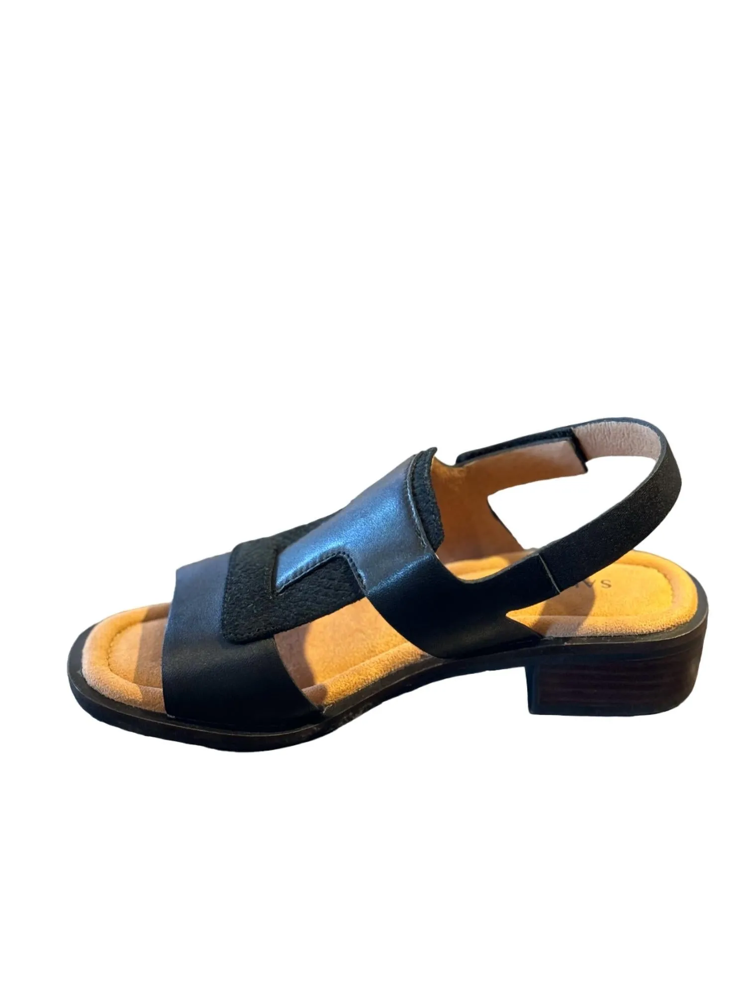 Women Maxim Sandal In Black/black Lizard