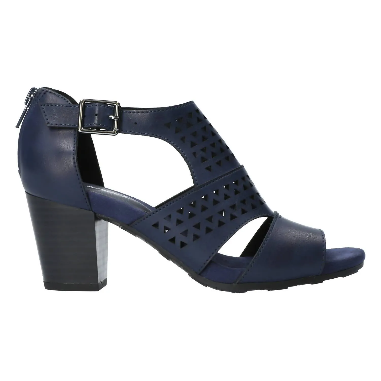 Women's Adara Heeled Sandal In Navy