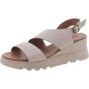 Womens Adjustable Open Toe Wedge Sandals