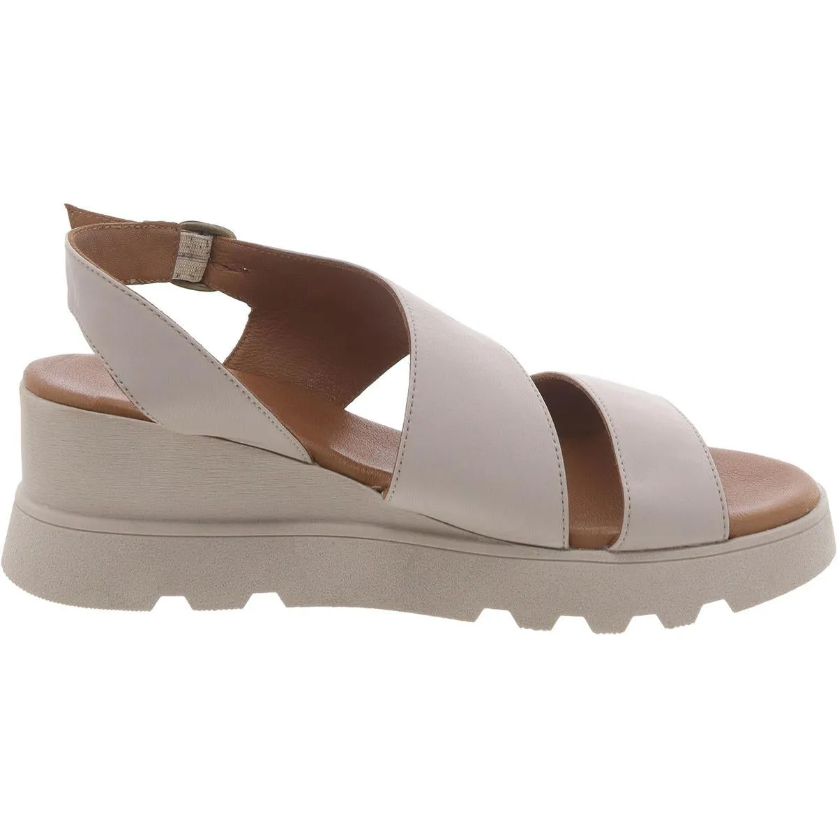 Womens Adjustable Open Toe Wedge Sandals