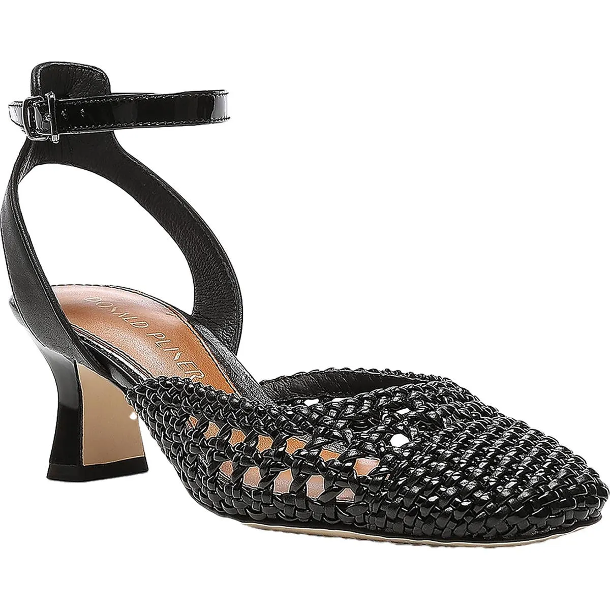 Womens Adjustable Padded Insle Slingback Heels