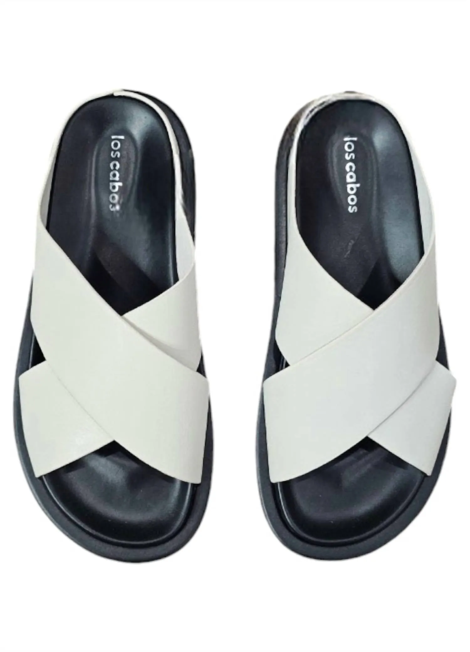 Women's Alara Sandal In Bone/black