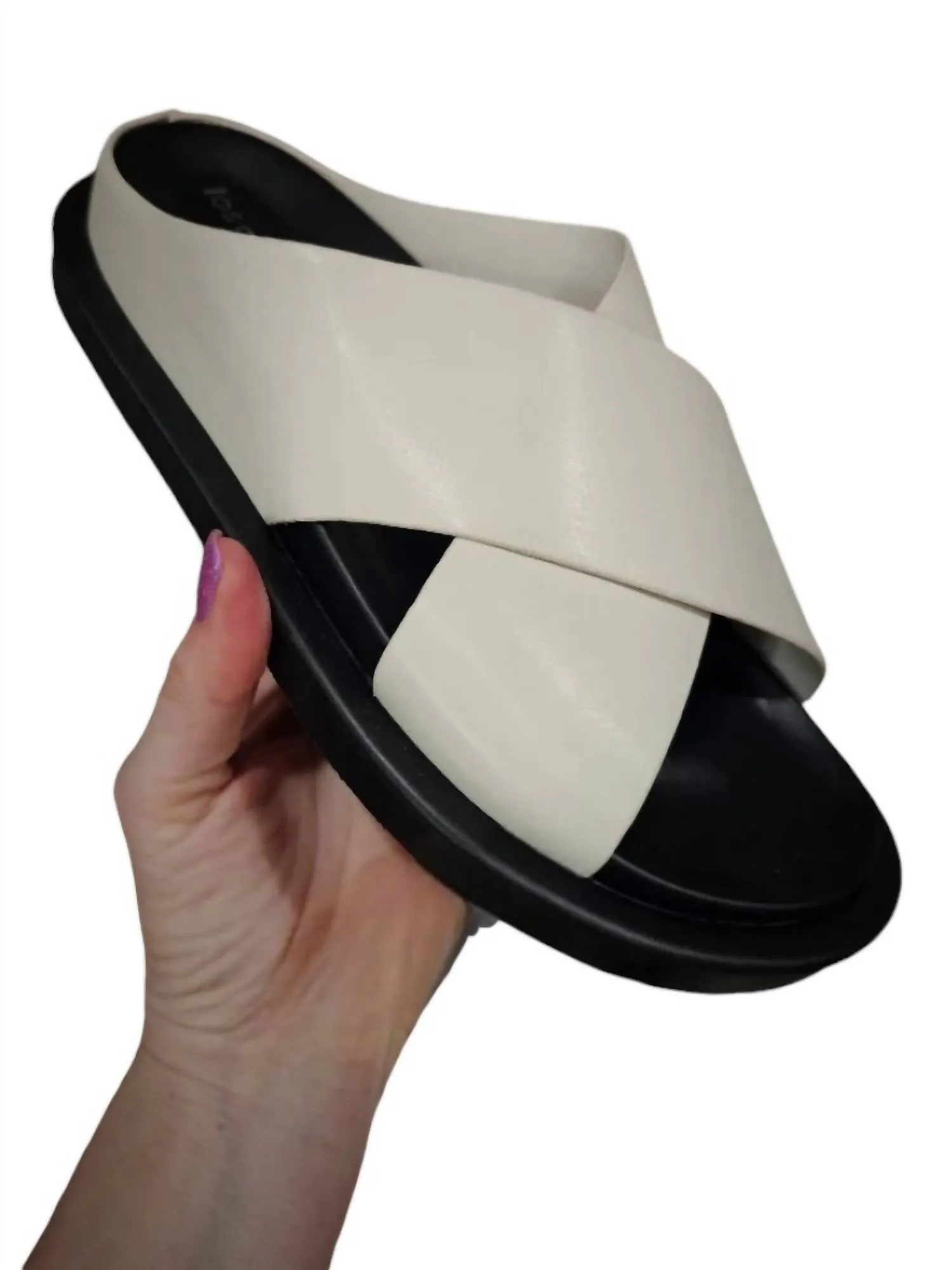 Women's Alara Sandal In Bone/black