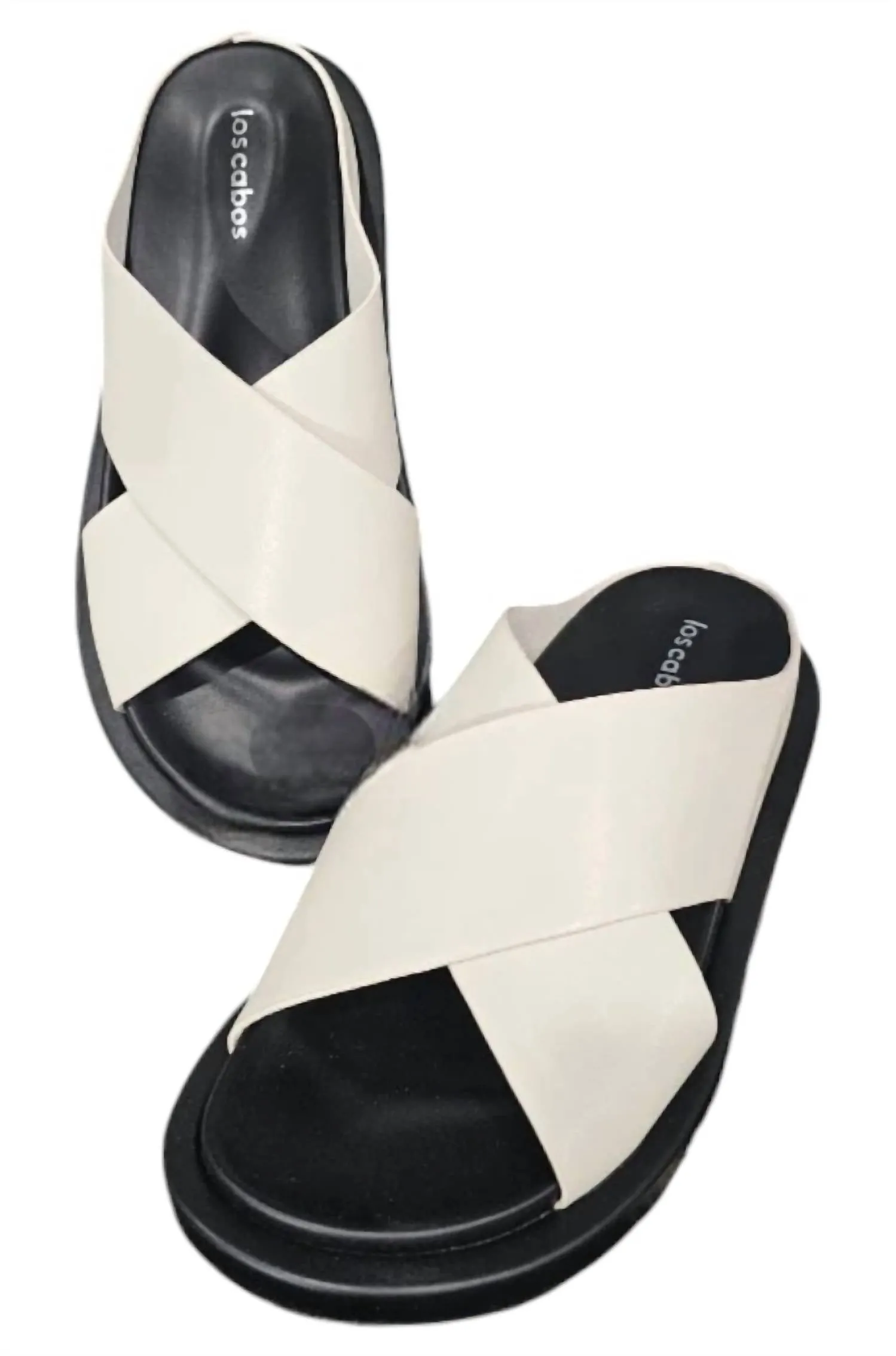 Women's Alara Sandal In Bone/black