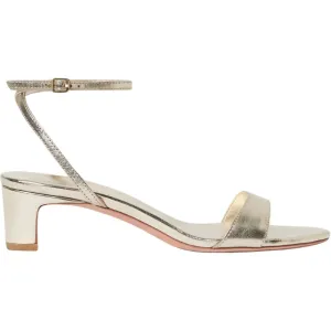 Women's Alice Simple Mid-Heel Sandals In Champagne