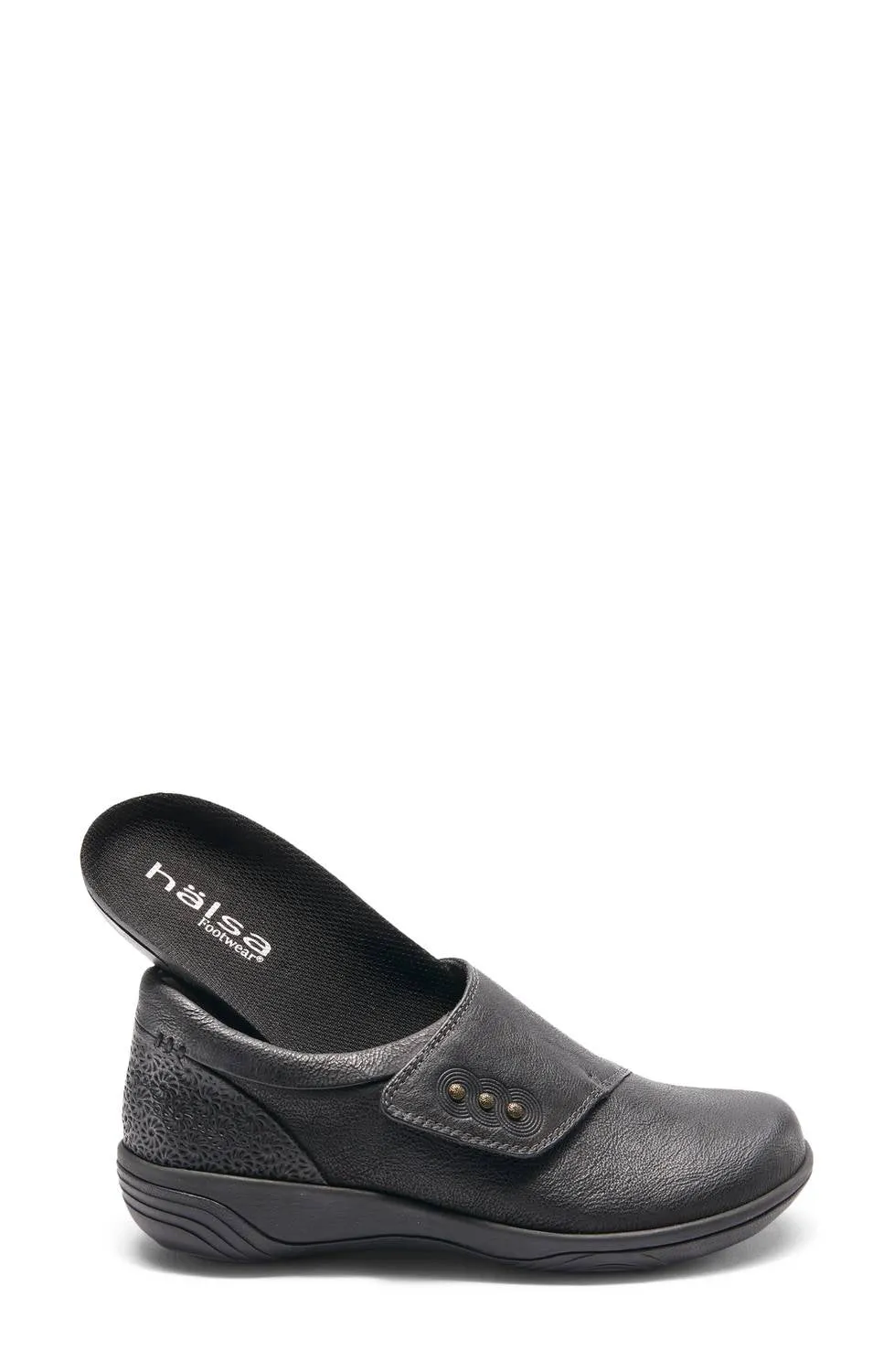 Women's Anna Velcro Clog In Black