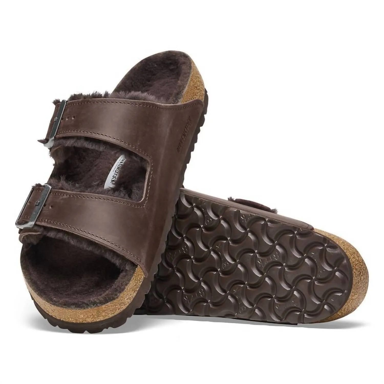 Women's Arizona Shearling Sandals In Habana
