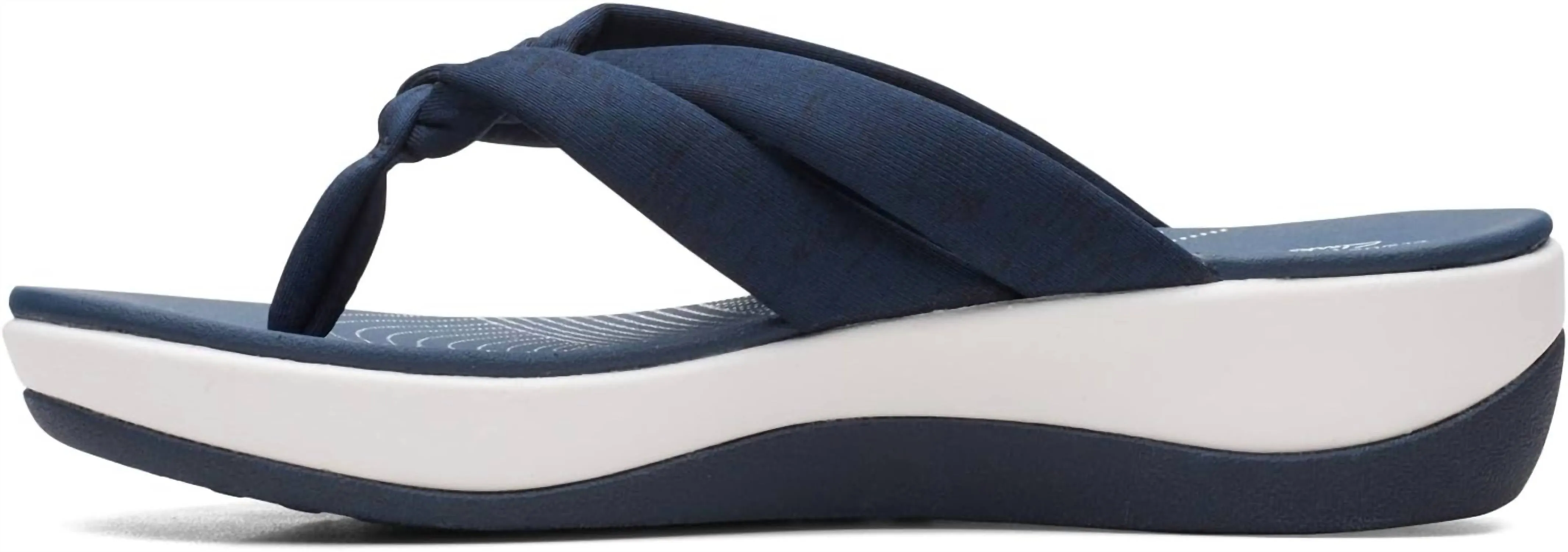 Women's Arla Kaylie Flip-Flop In Navy Interest Blue Marine