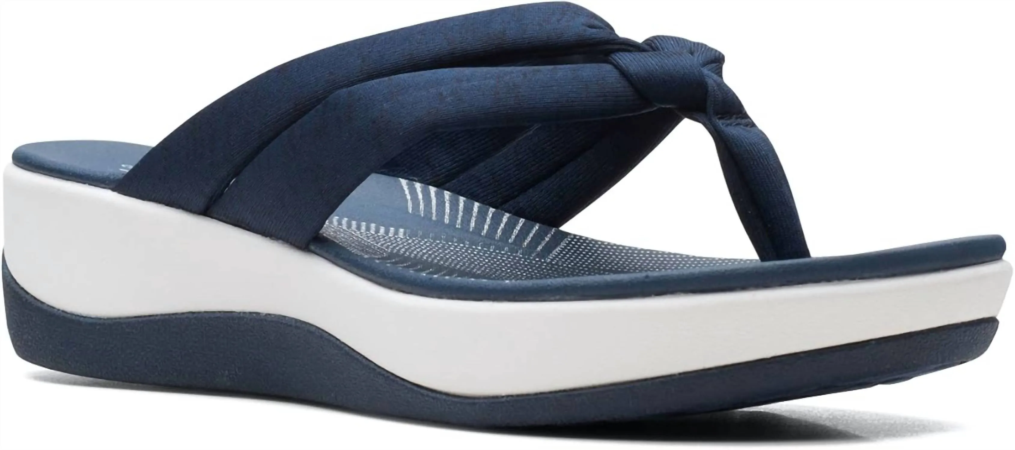 Women's Arla Kaylie Flip-Flop In Navy Interest Blue Marine
