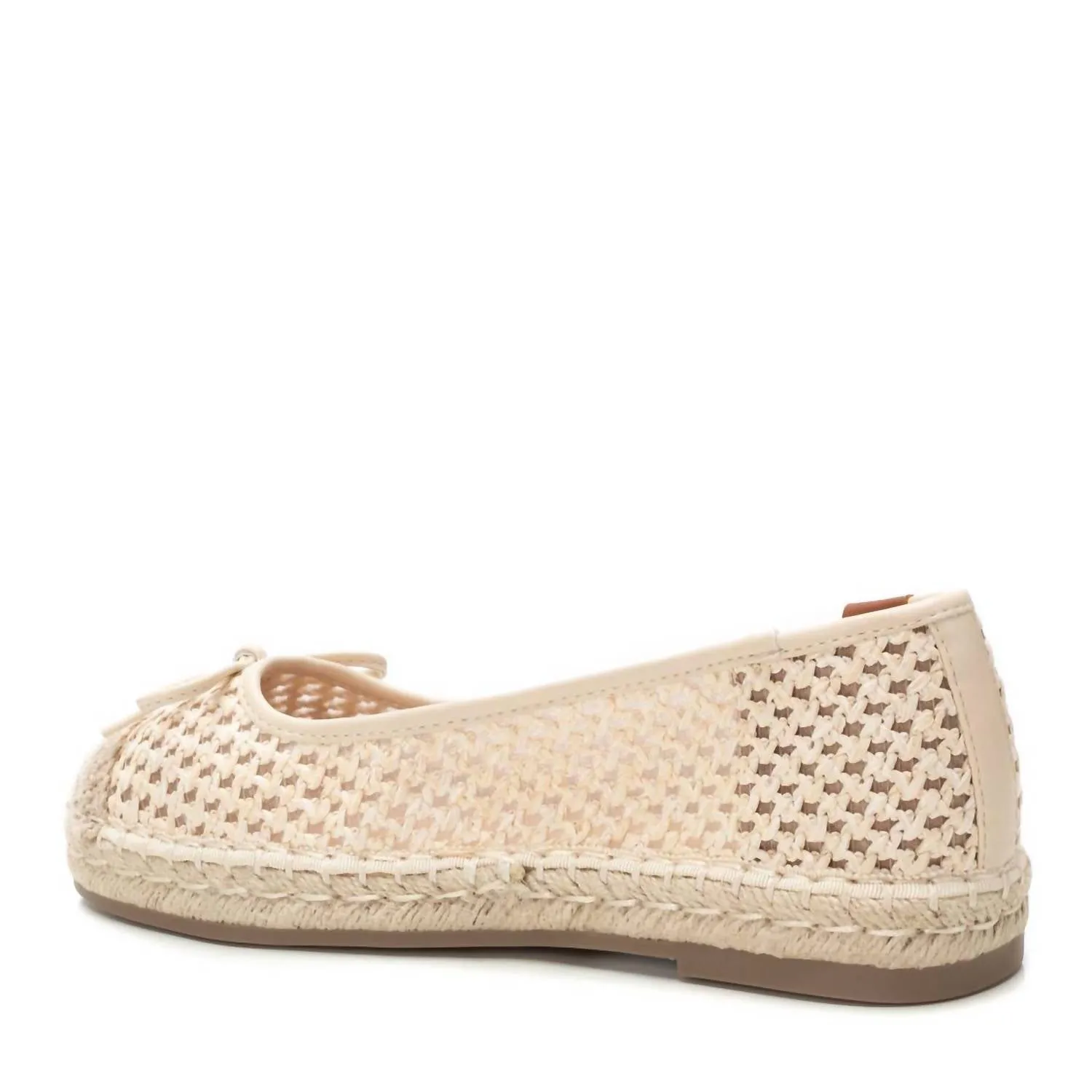 Women's Ballerinas Shoe In Beige