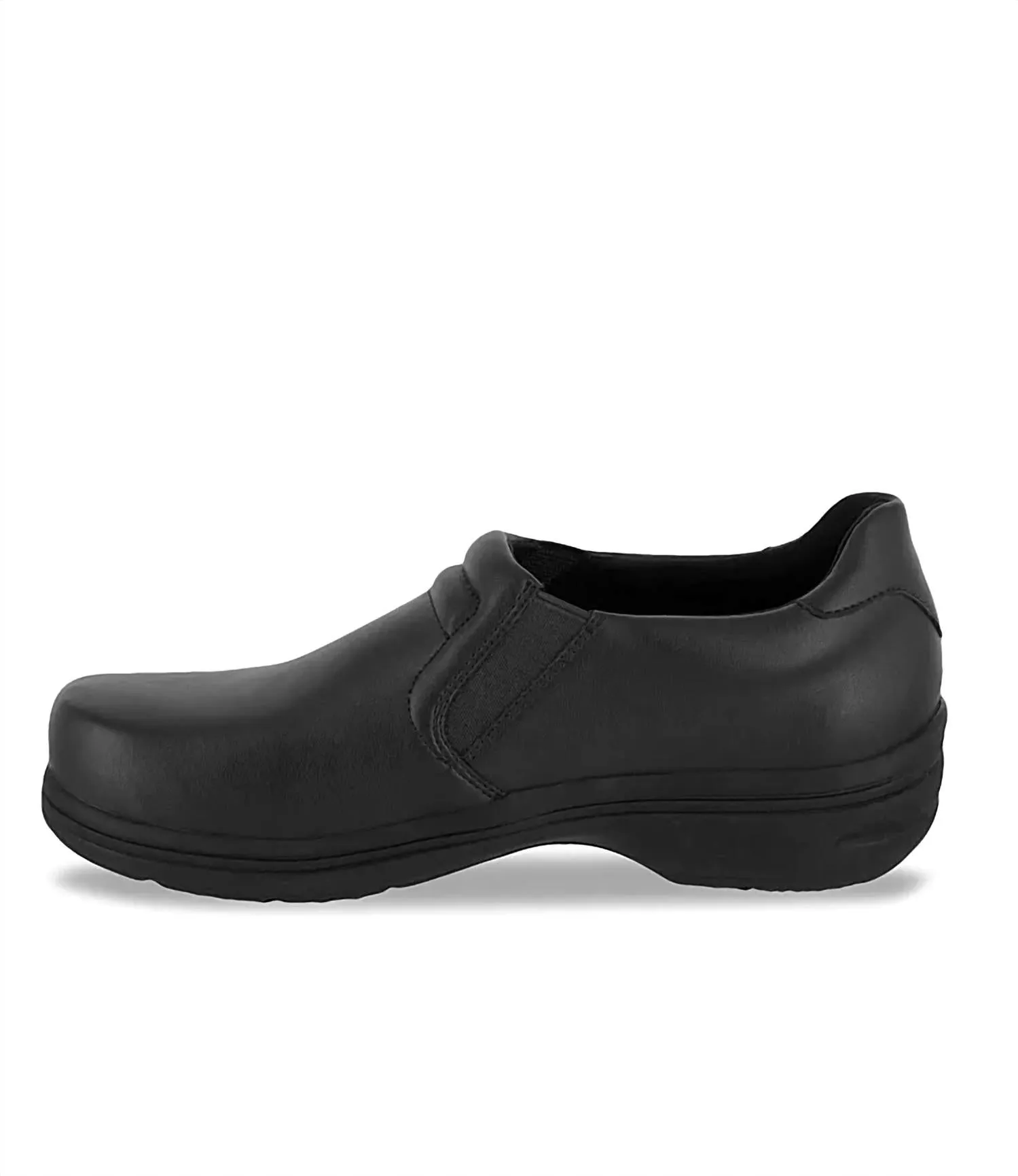 Women's Bind Slip Resistant Work Shoe - Double Wide Width In Black