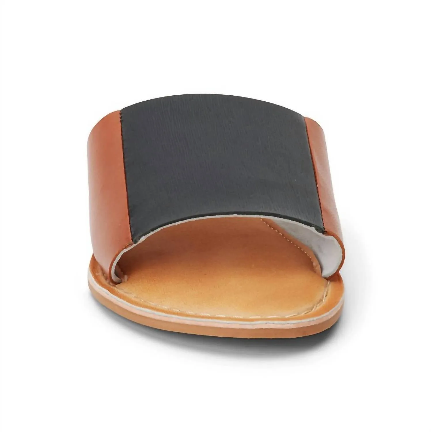 Women's Bonfire Slide Sandal In Tan/black