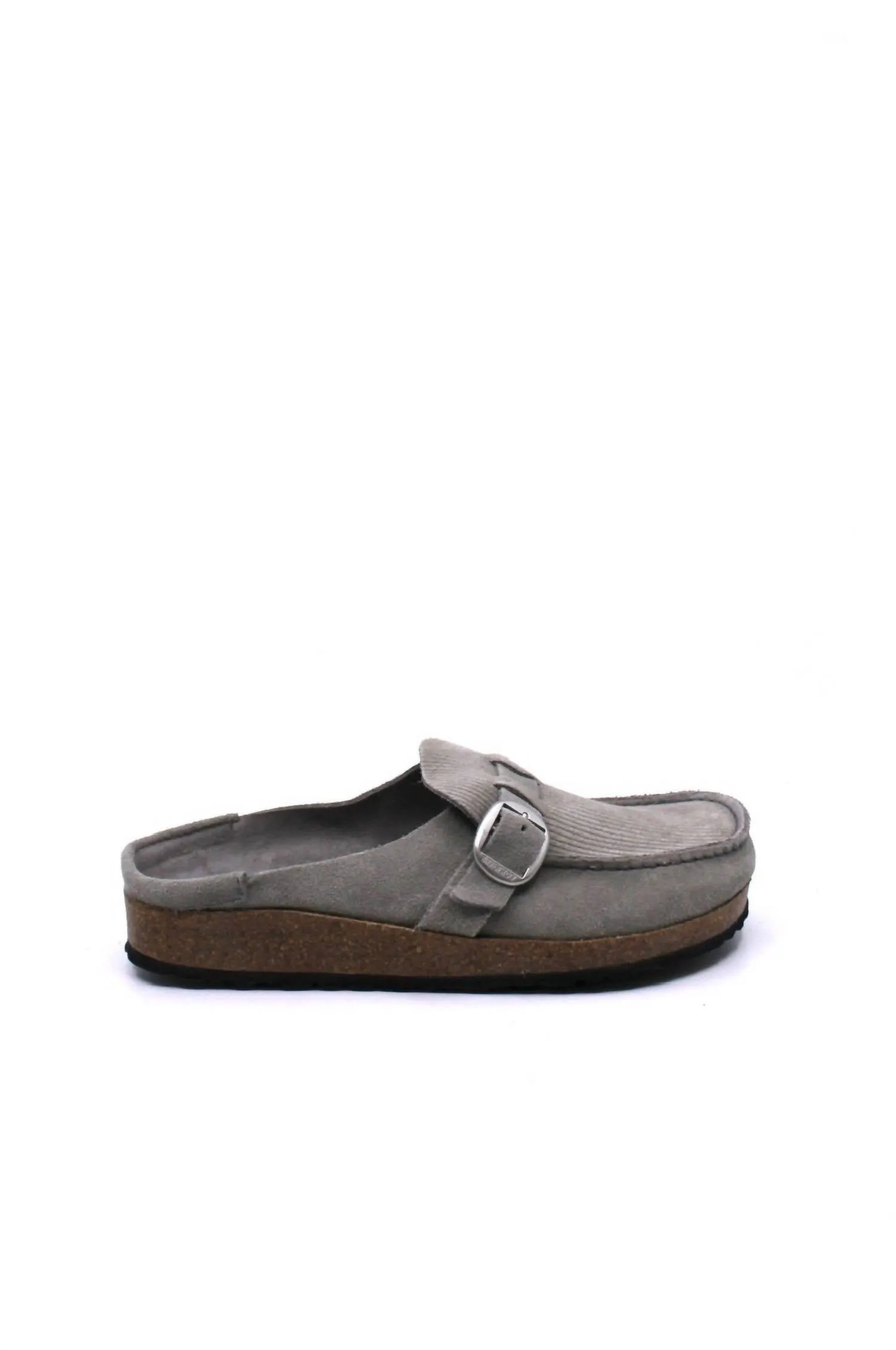 Women's Buckley Clog In Corduroy Stone Coin