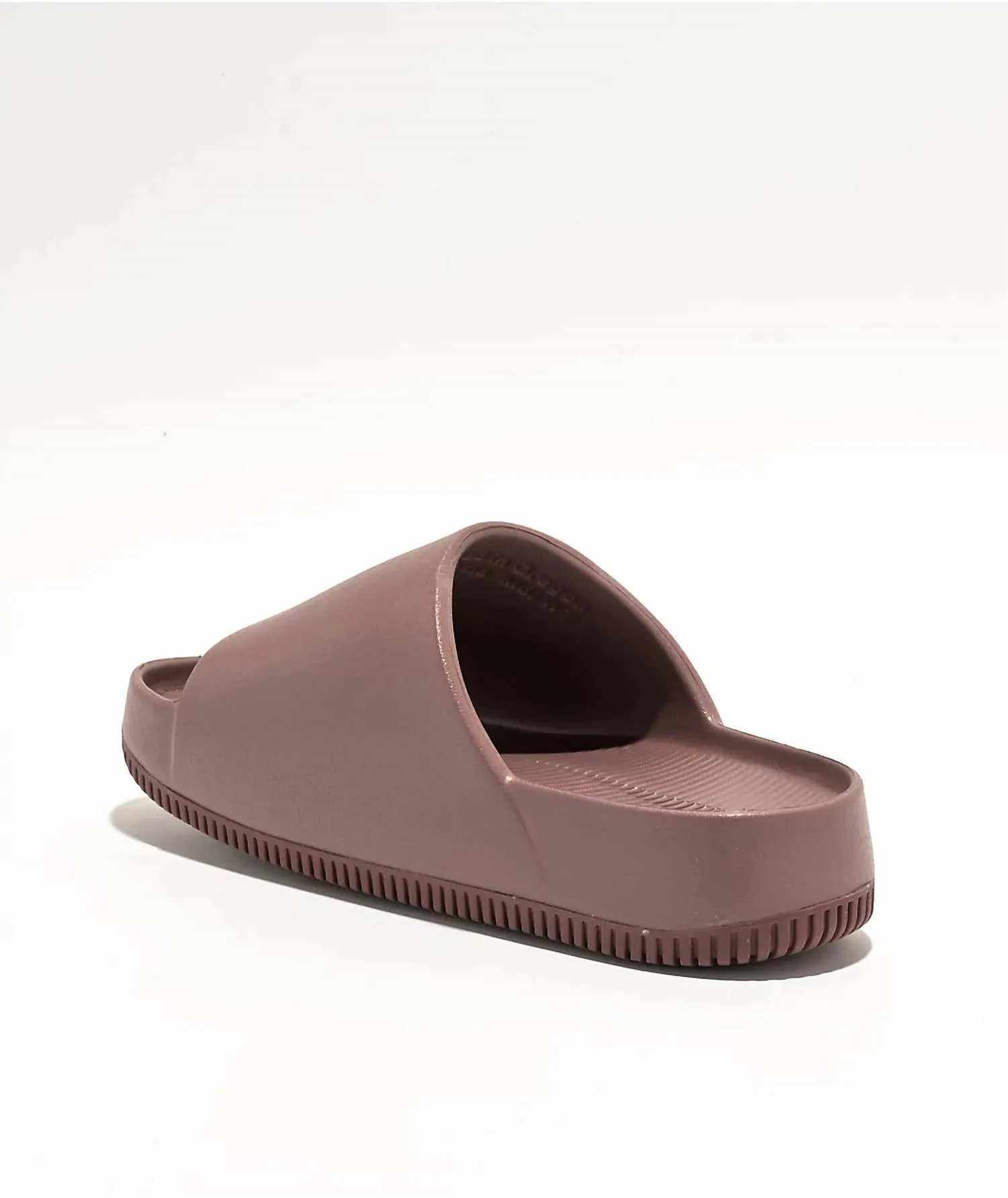 Women's Calm Slide Sandal In Smokey Mauve