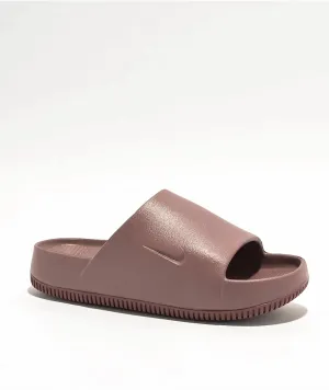 Women's Calm Slide Sandal In Smokey Mauve
