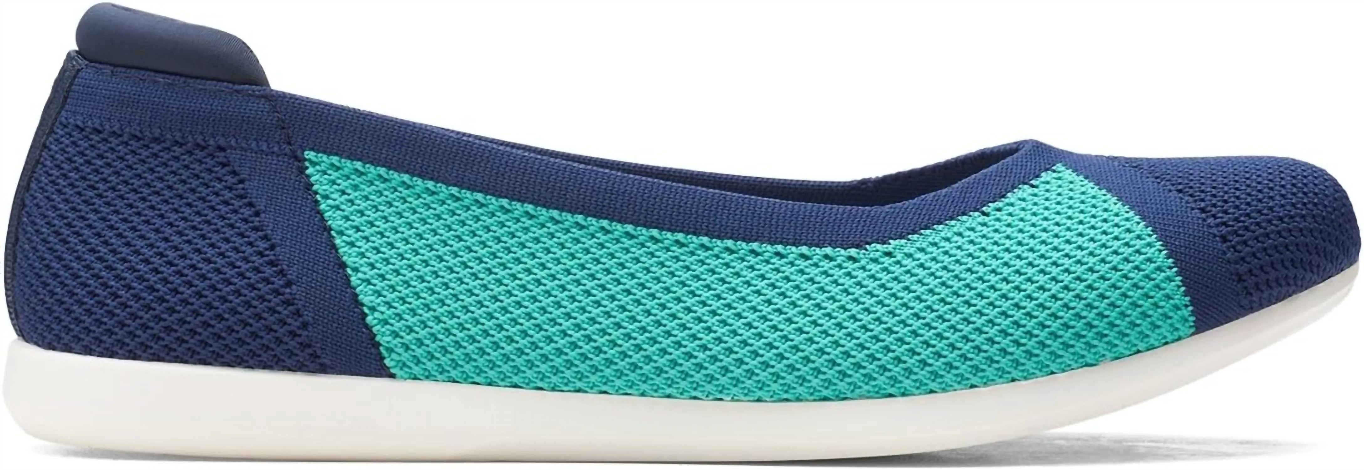 Women's Carly Wish Ballet Flat In Navy Combi