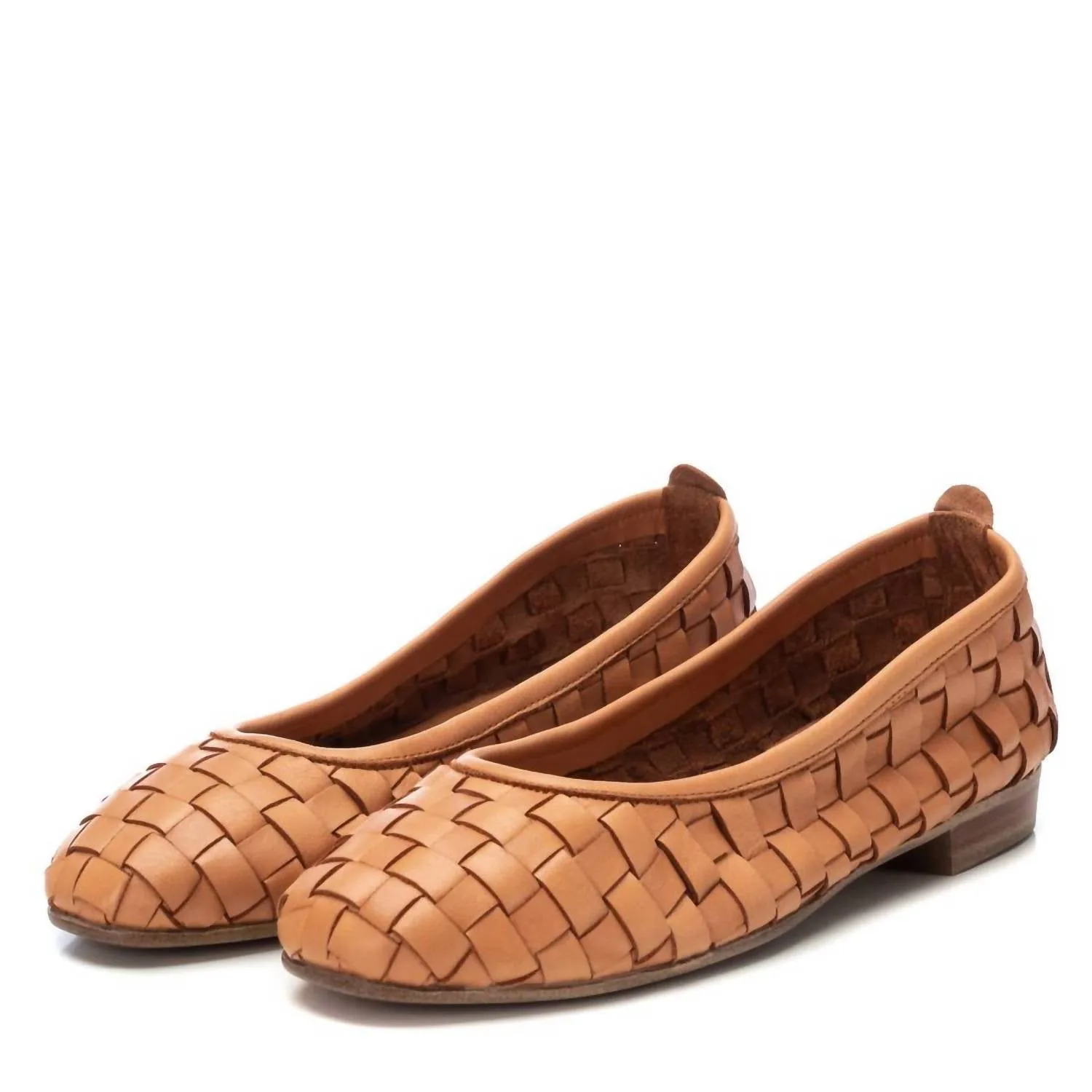 Women's Carmela Ballerinas In Camel