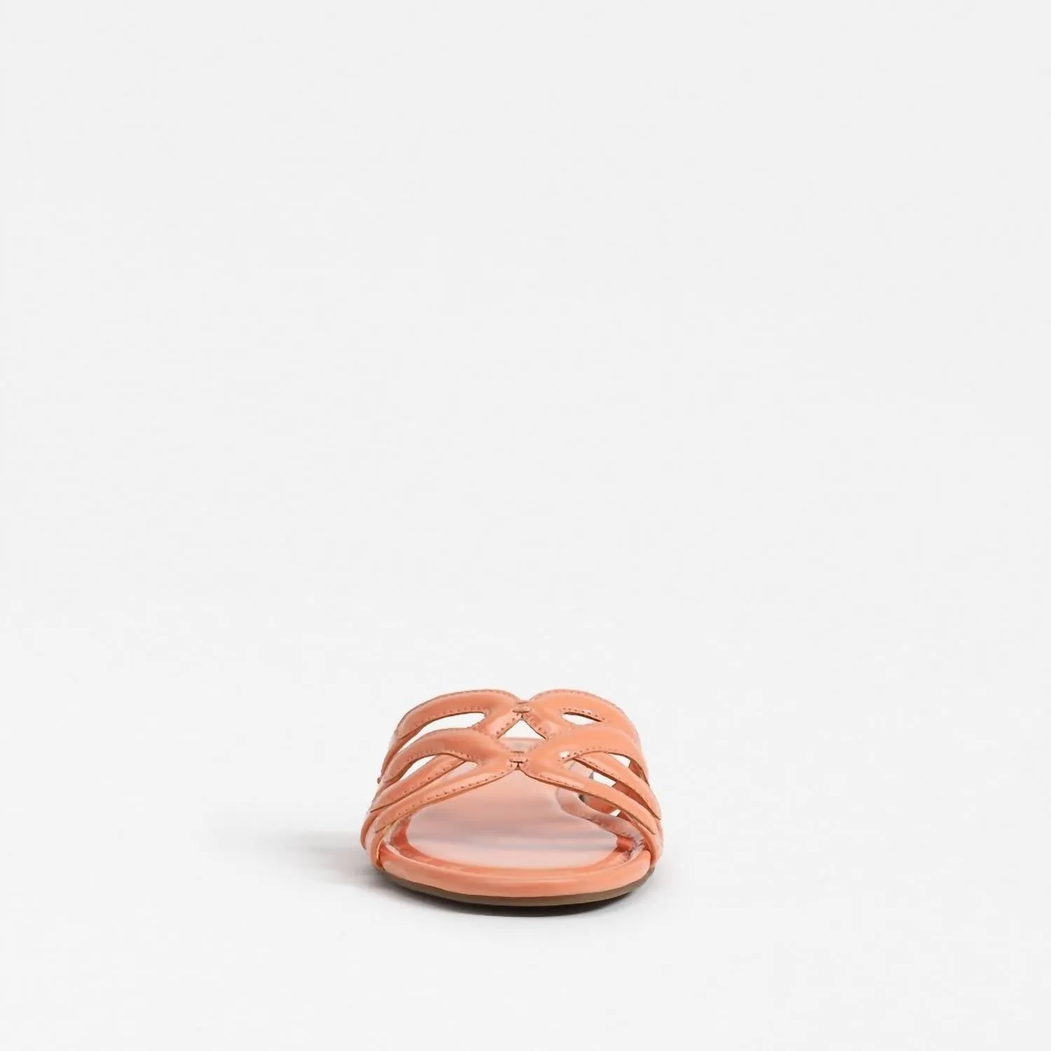Women's Cat Slide Sandals In Tangerine