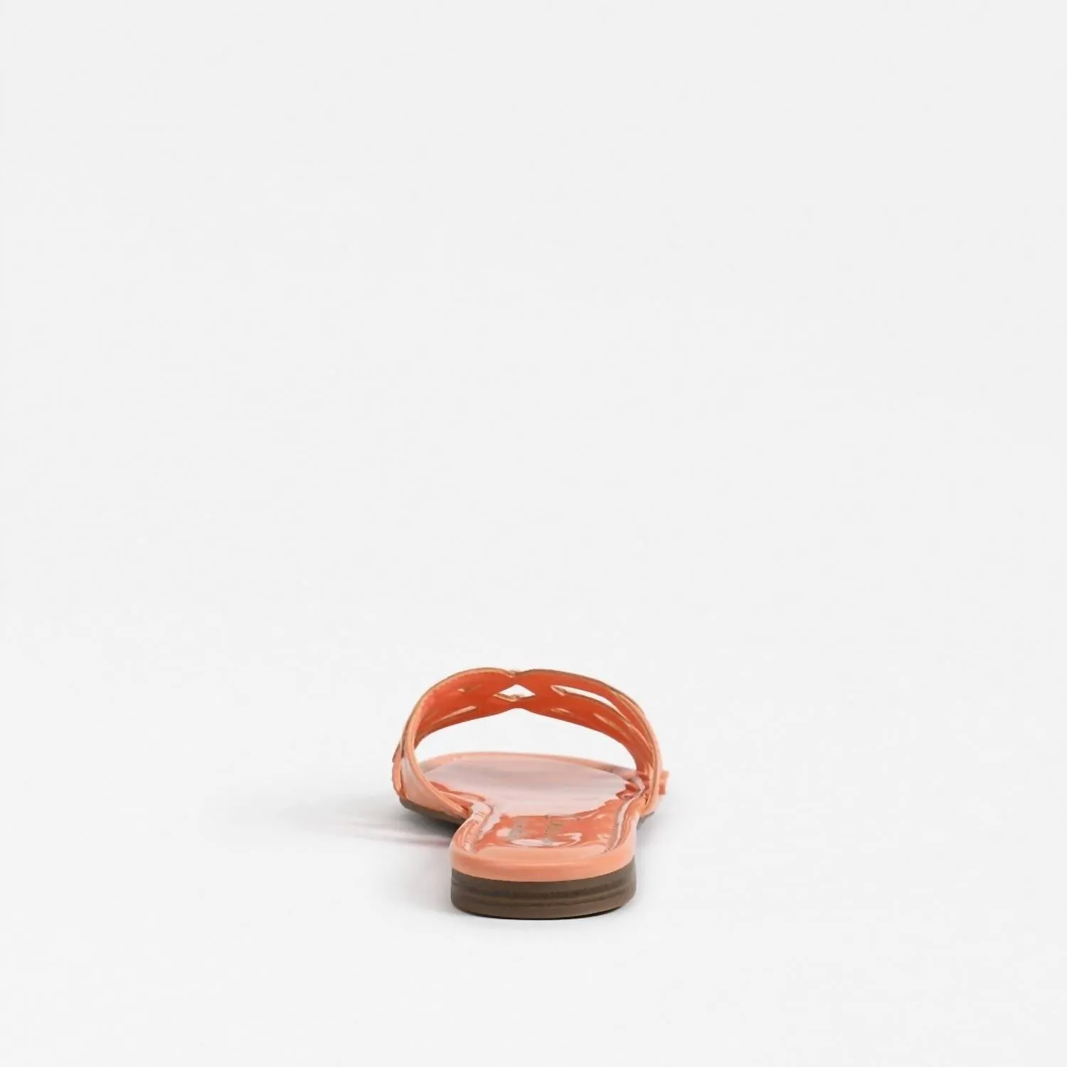 Women's Cat Slide Sandals In Tangerine