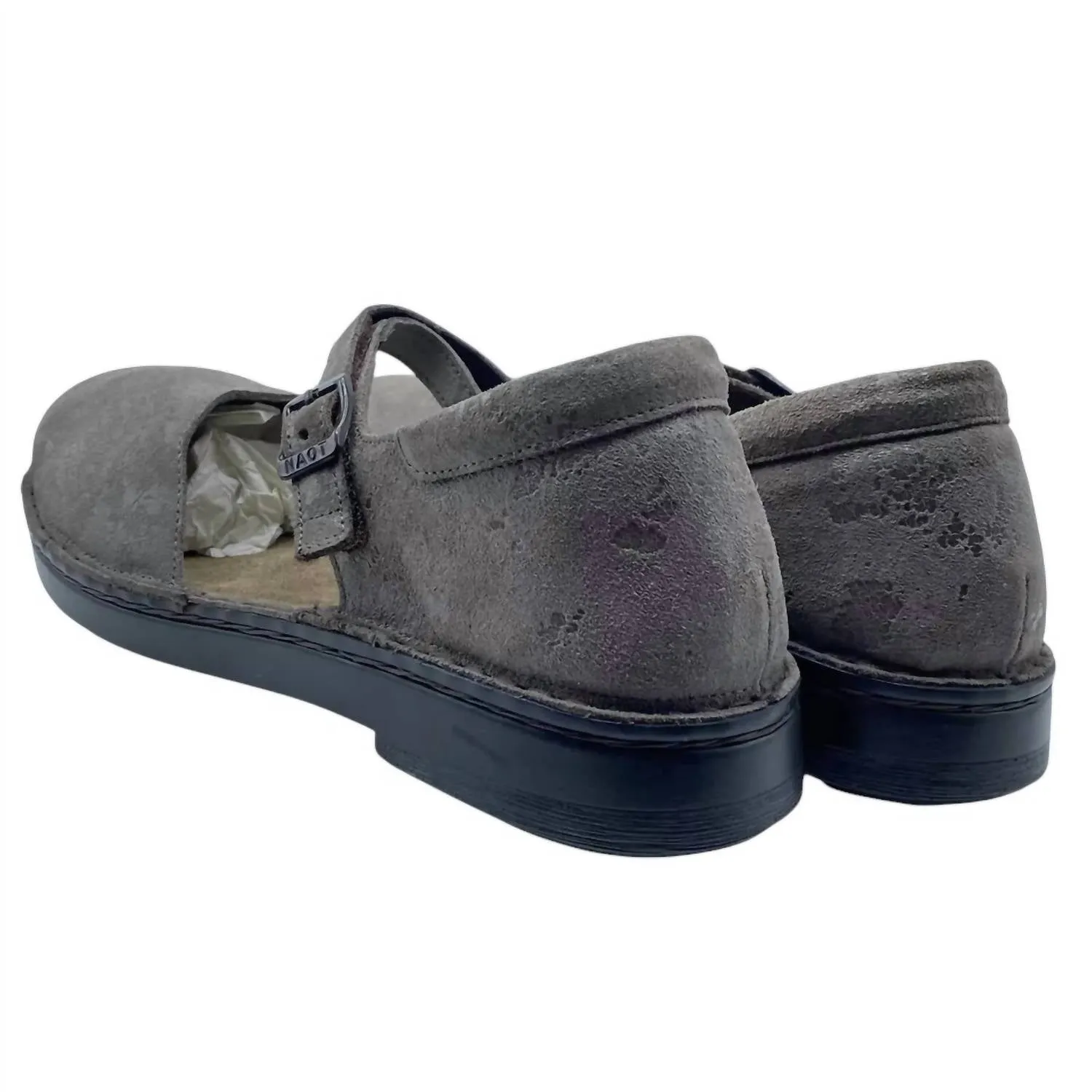 Women's Catania Shoes In Grey Marble Suede
