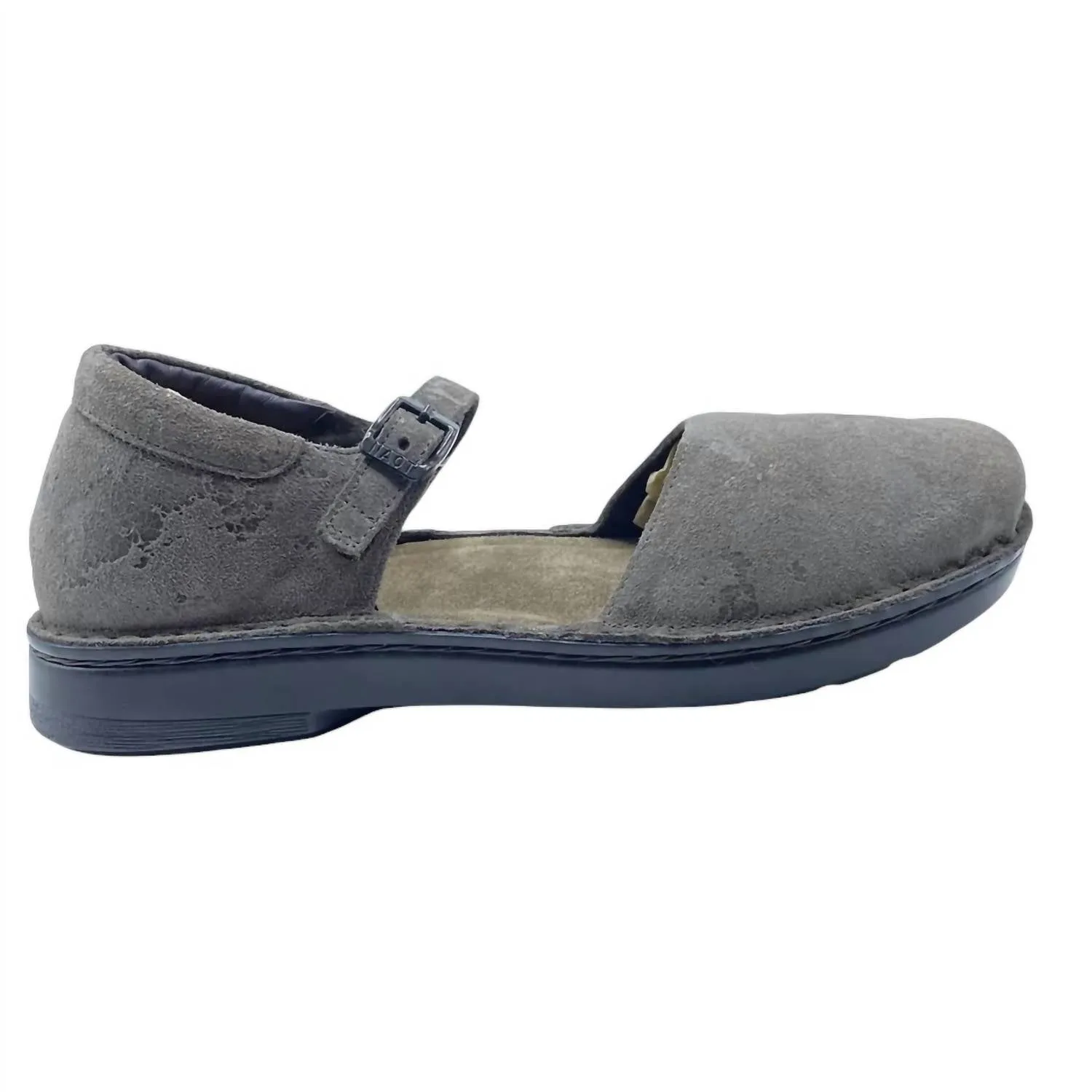 Women's Catania Shoes In Grey Marble Suede