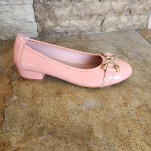 Women's Celine Ballet Flat In Pink Patent