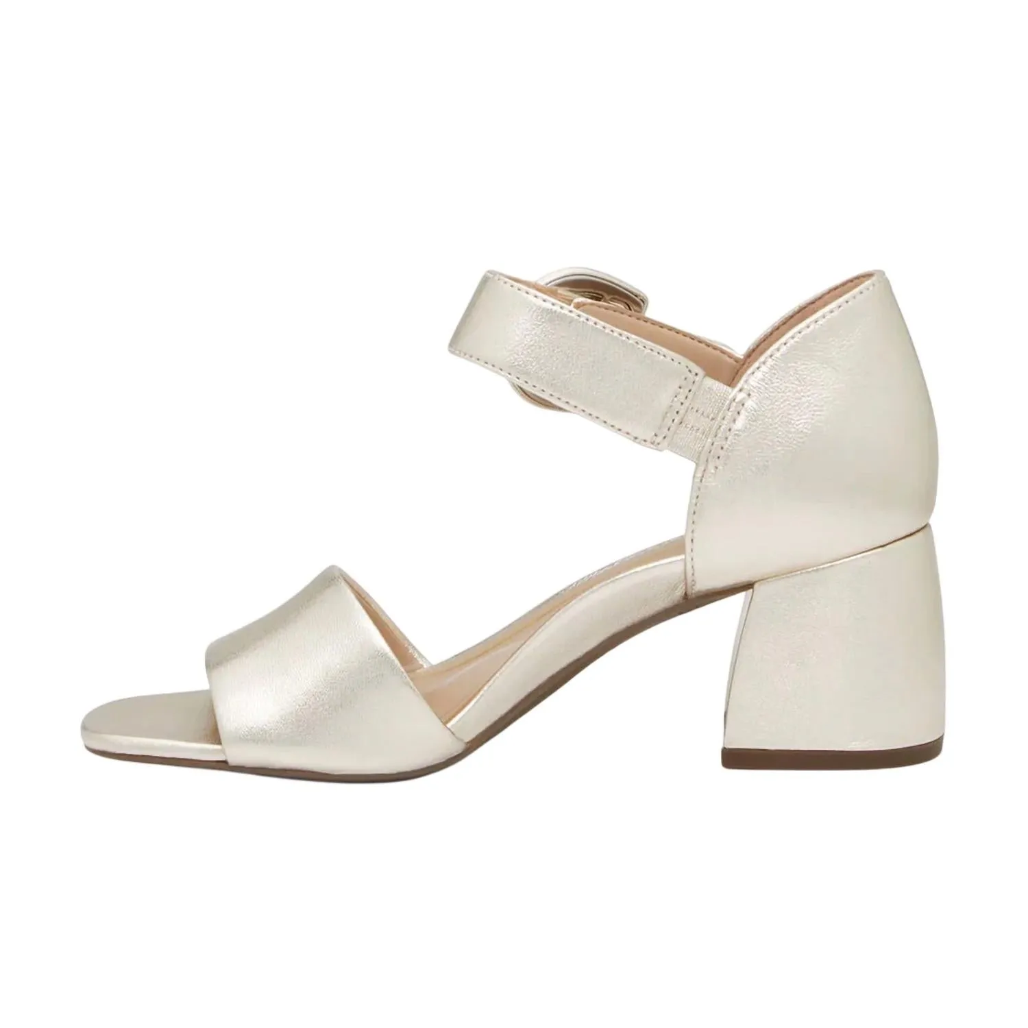 Women's Chardonnay Heeled Sandal In Gold