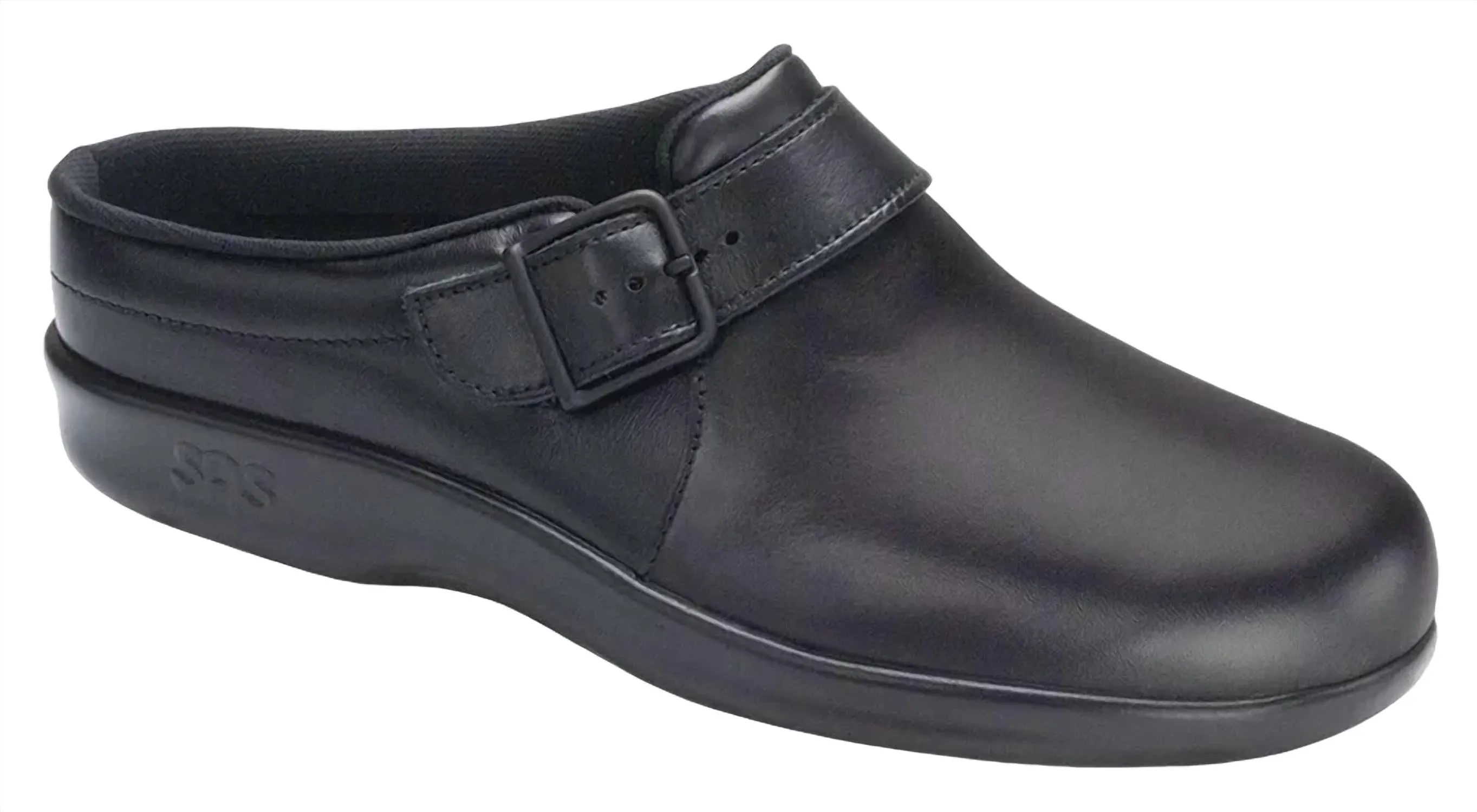 Women's Clog Loafer Slip-On In Black