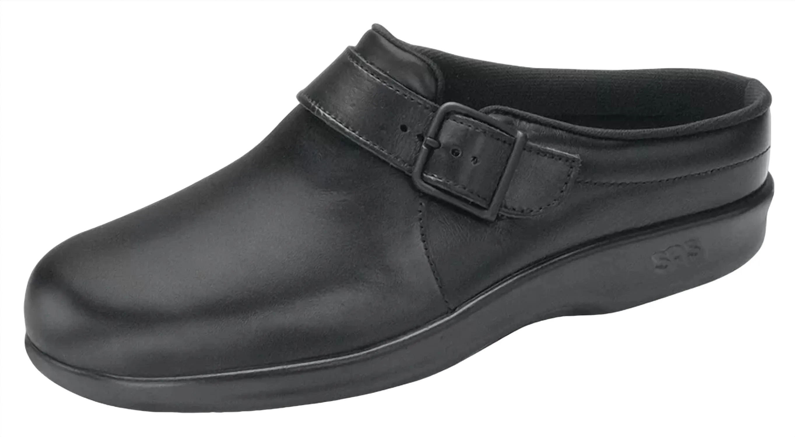 Women's Clog Loafer Slip-On In Black