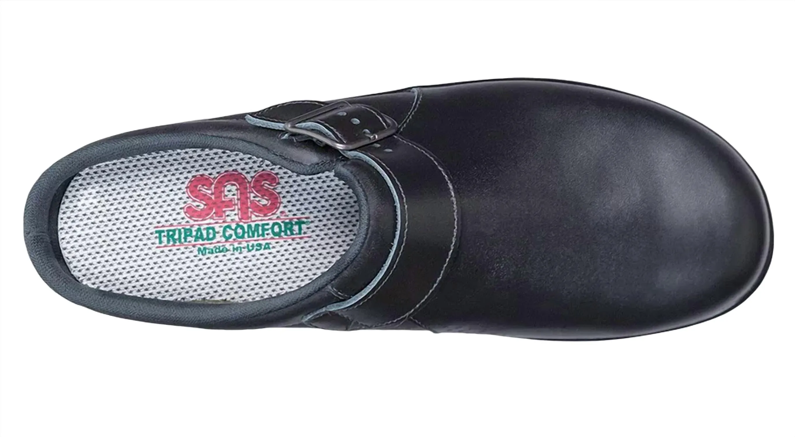 Women's Clog Loafer Slip-On In Black