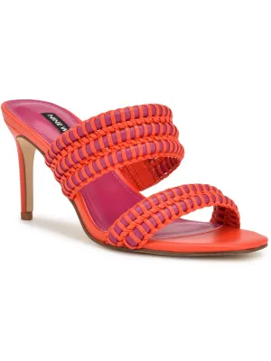 Womens D Faux Leather Heels