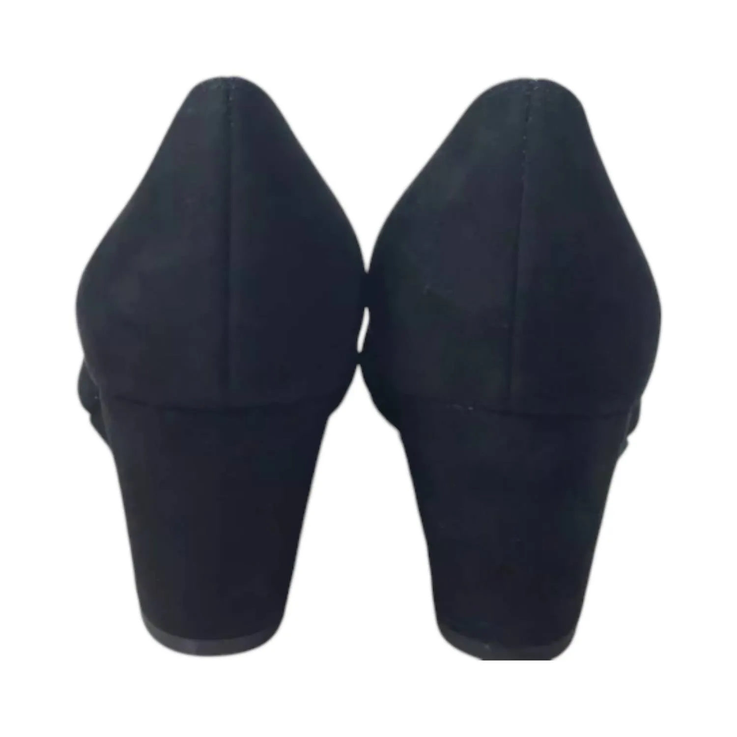 Women's Danil Wedge Heels In Black Sde/elas