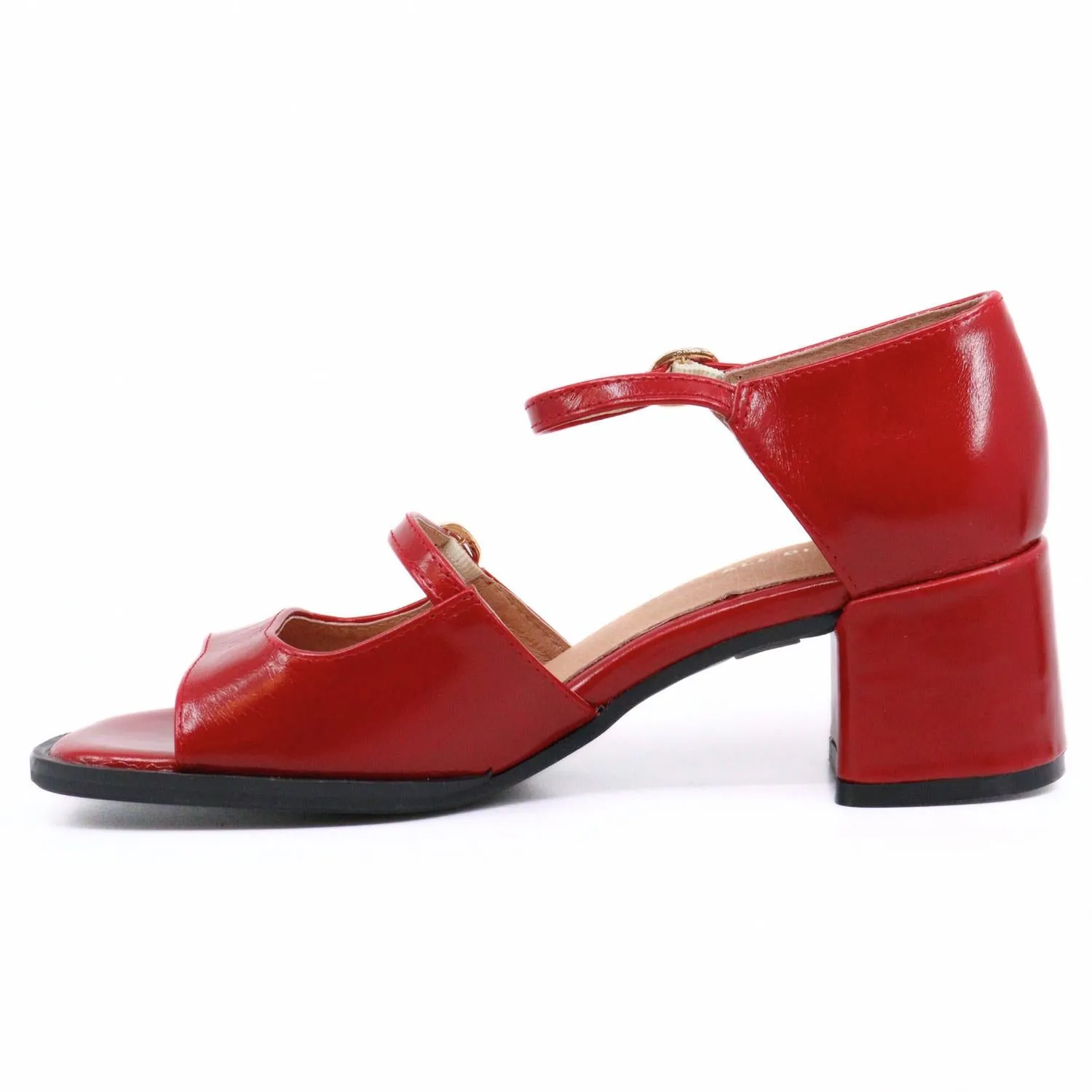 Women's Double Jane Sandals In Ot Red