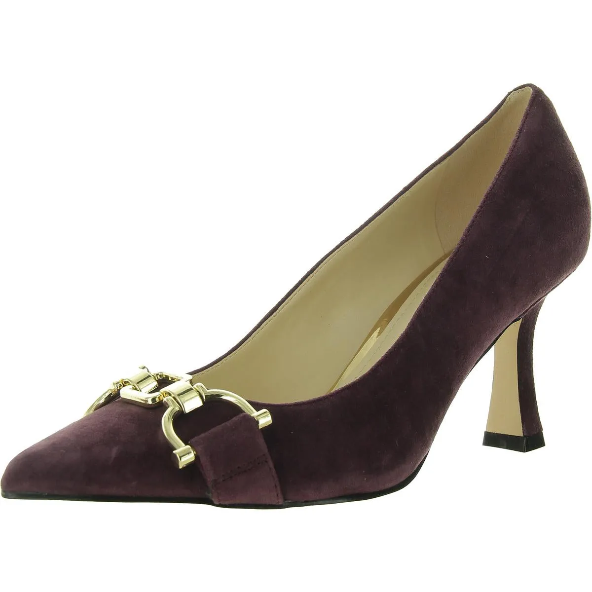 Womens Embellished Manmade Pumps