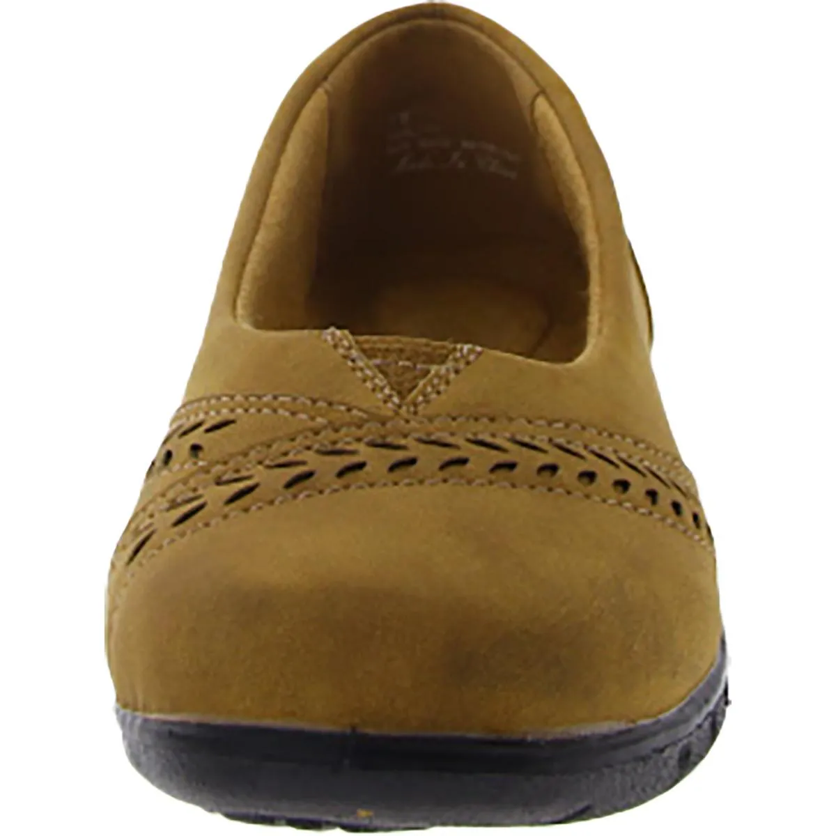 Womens Faux Suede Slip On Moccasins