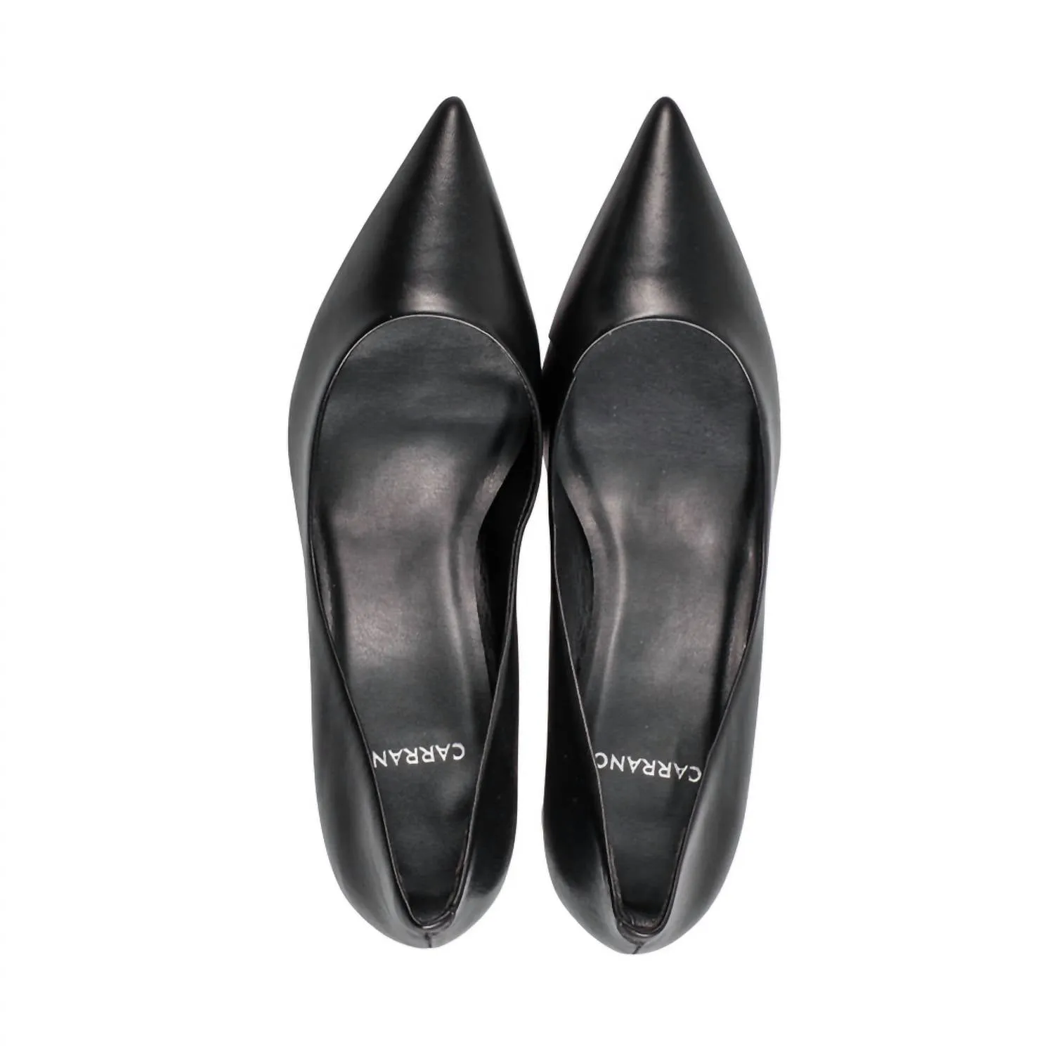 Women's Felicia Leather Heel In Black