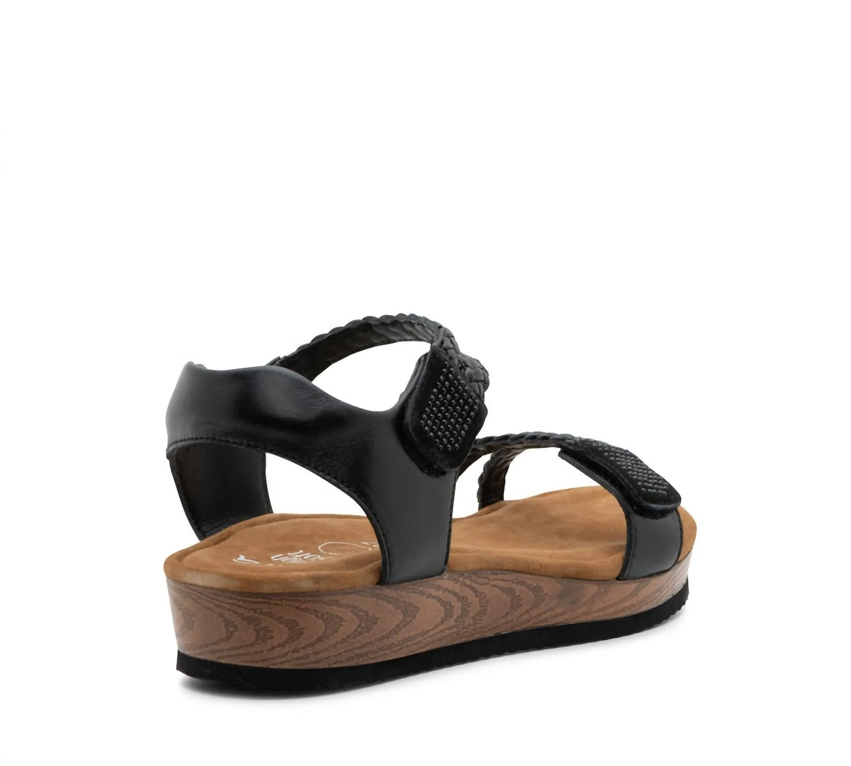 Women's Fern Braided Sandal In Black