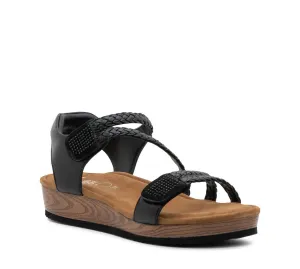 Women's Fern Braided Sandal In Black