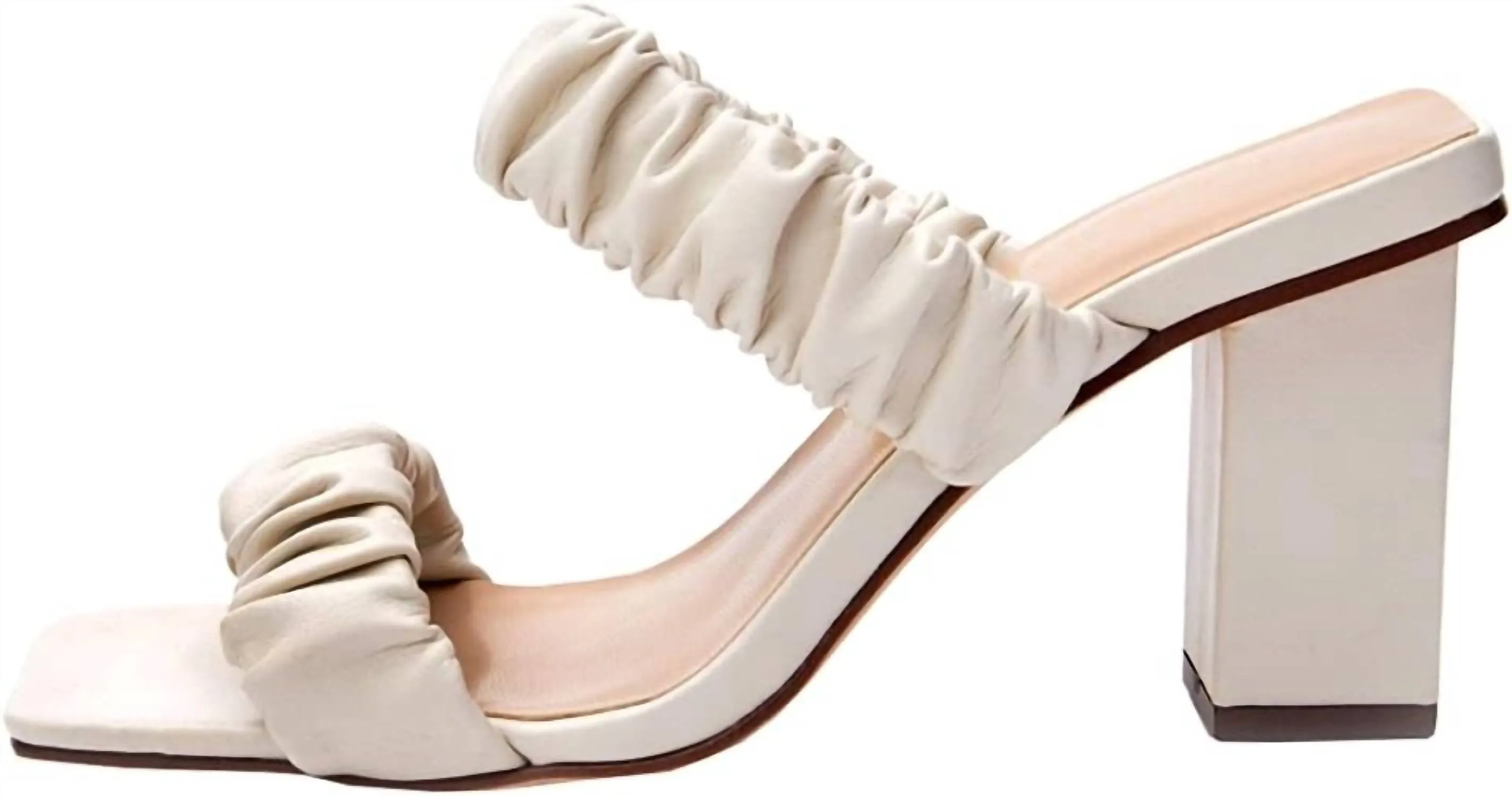Women's First Love Heeled Sandal In White