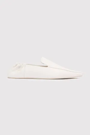 Women's Flat Loafer In White