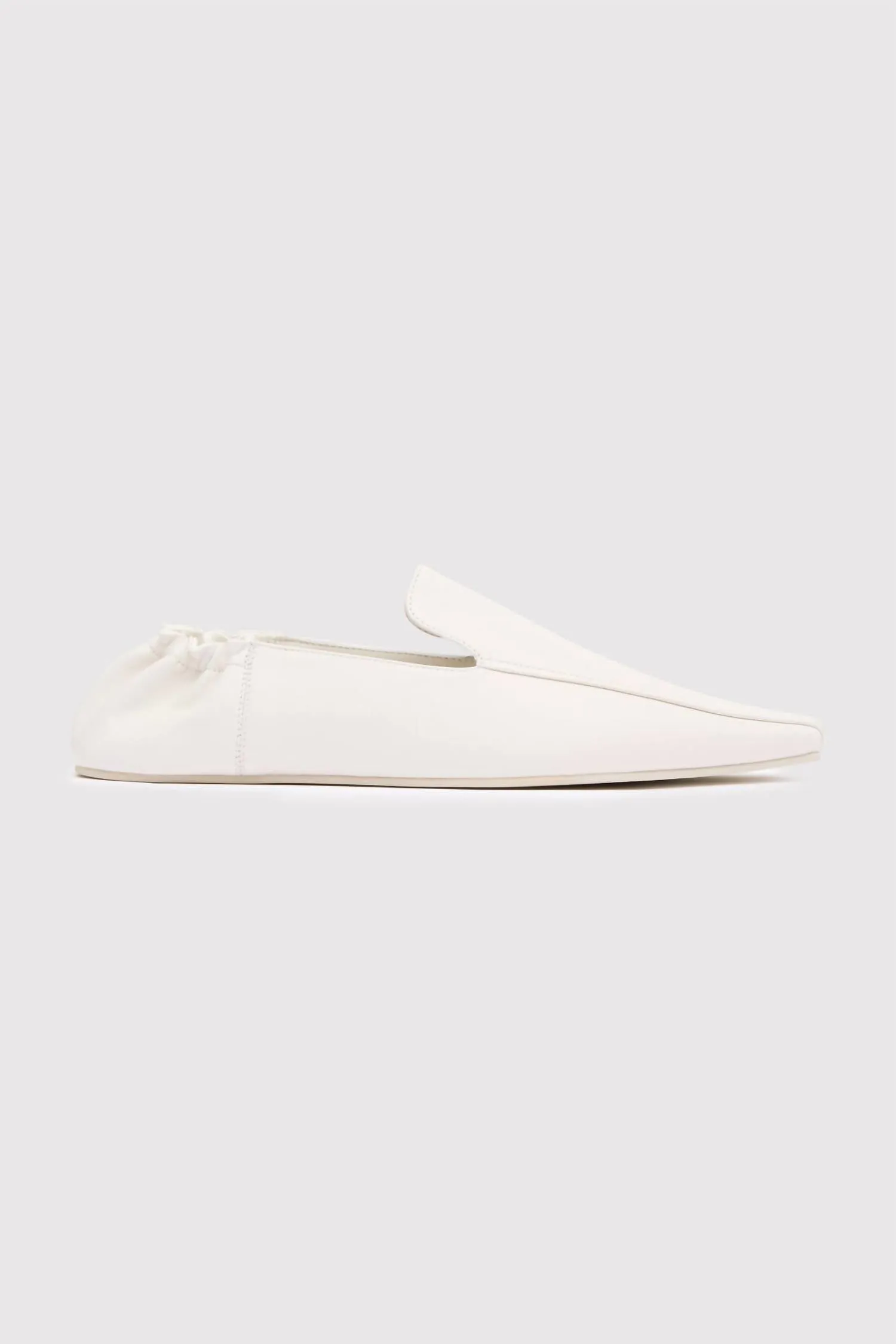 Women's Flat Loafer In White