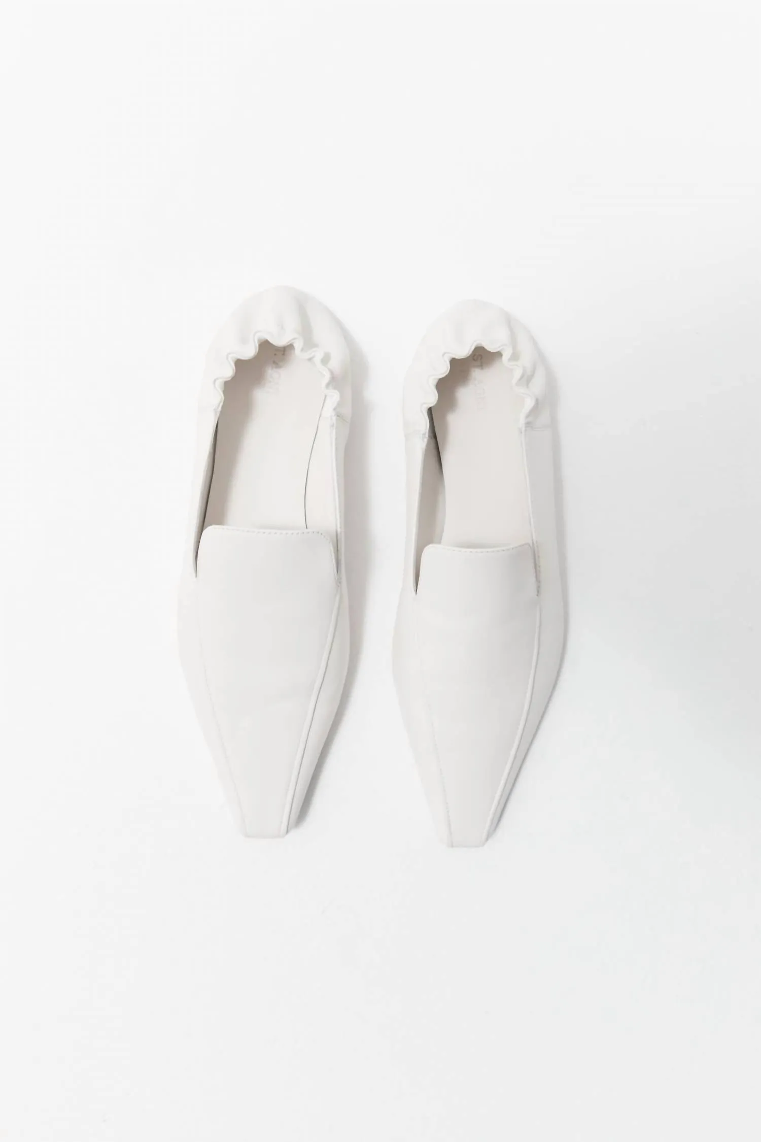 Women's Flat Loafer In White