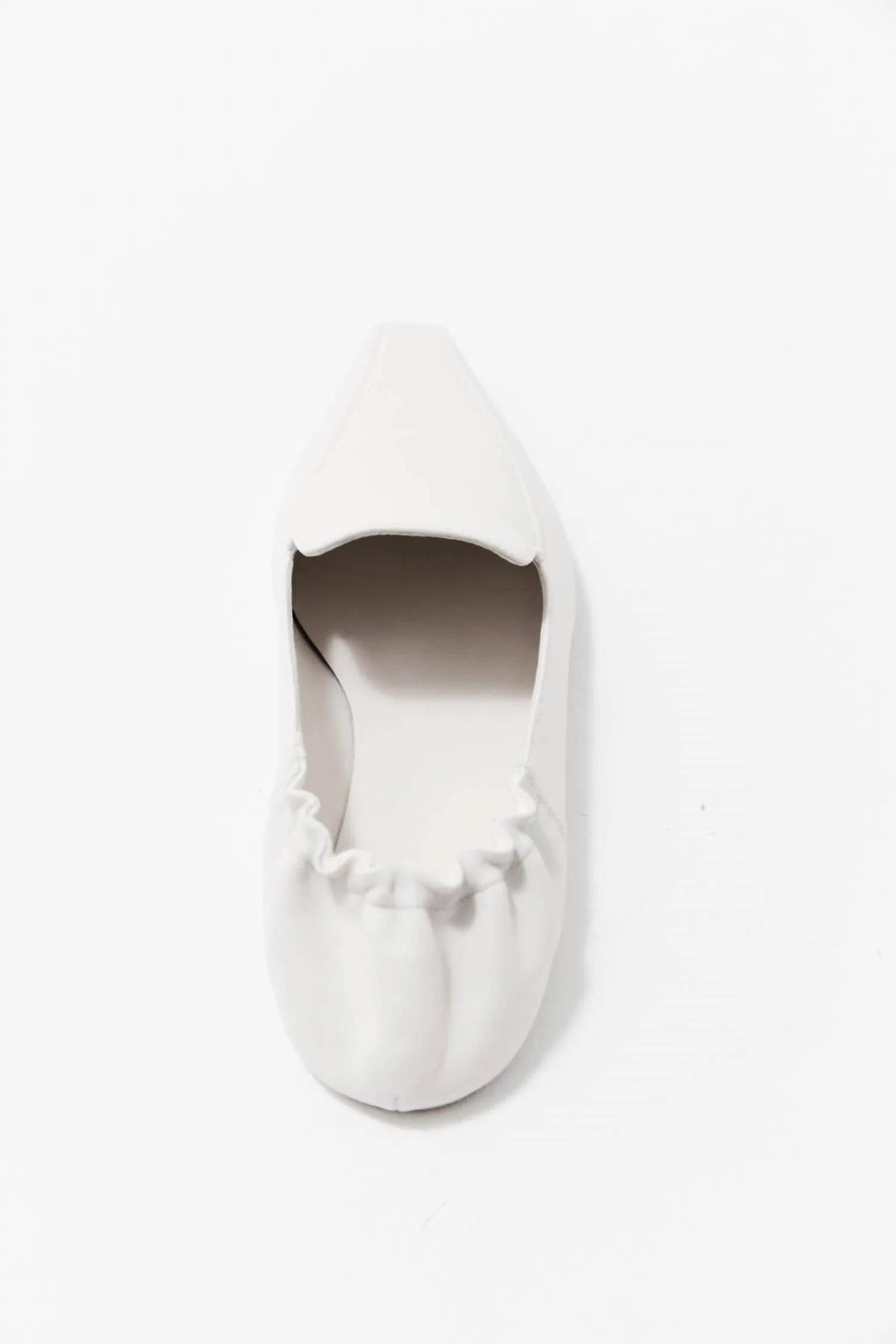 Women's Flat Loafer In White