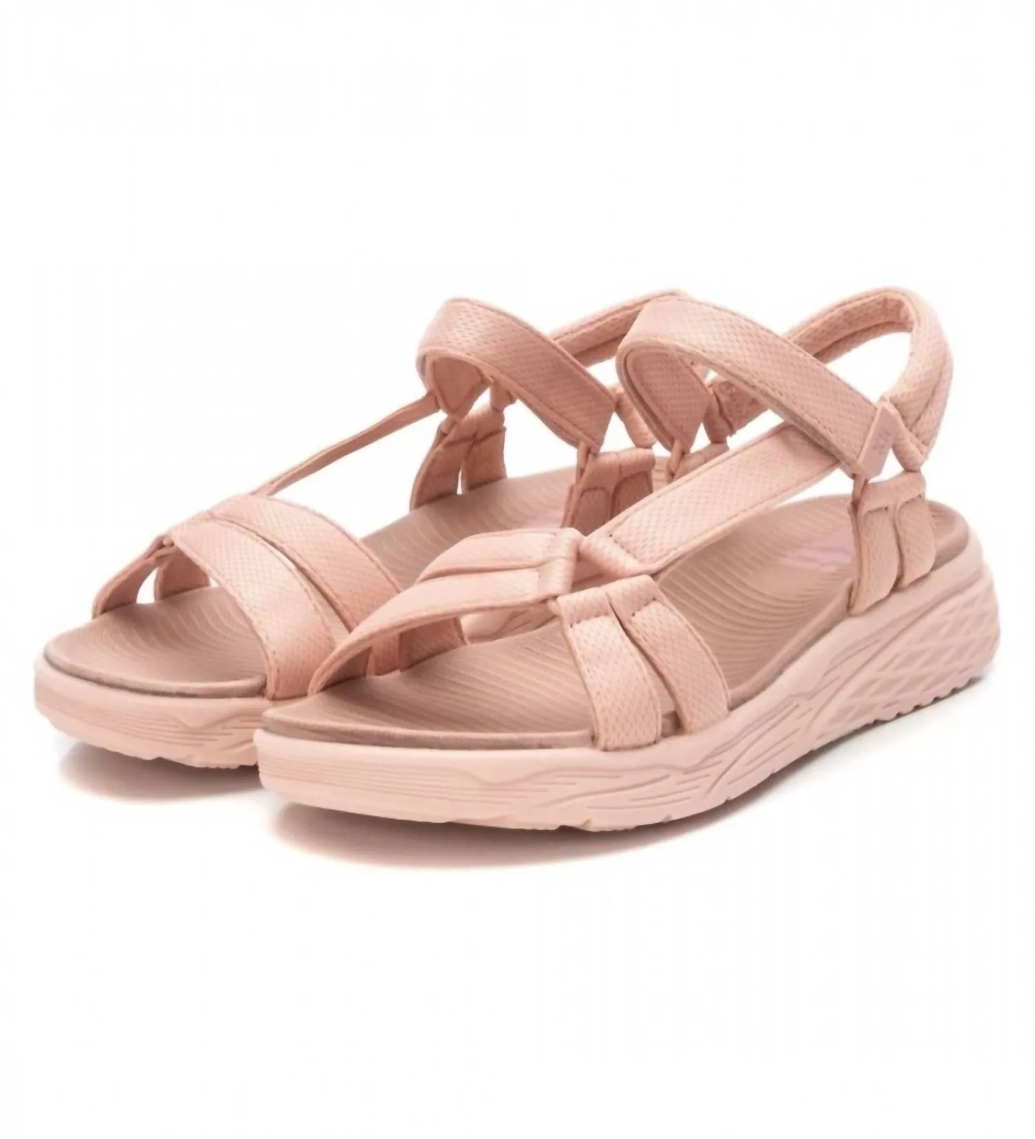 Women's Flat Sandals In Light/pastel Pink