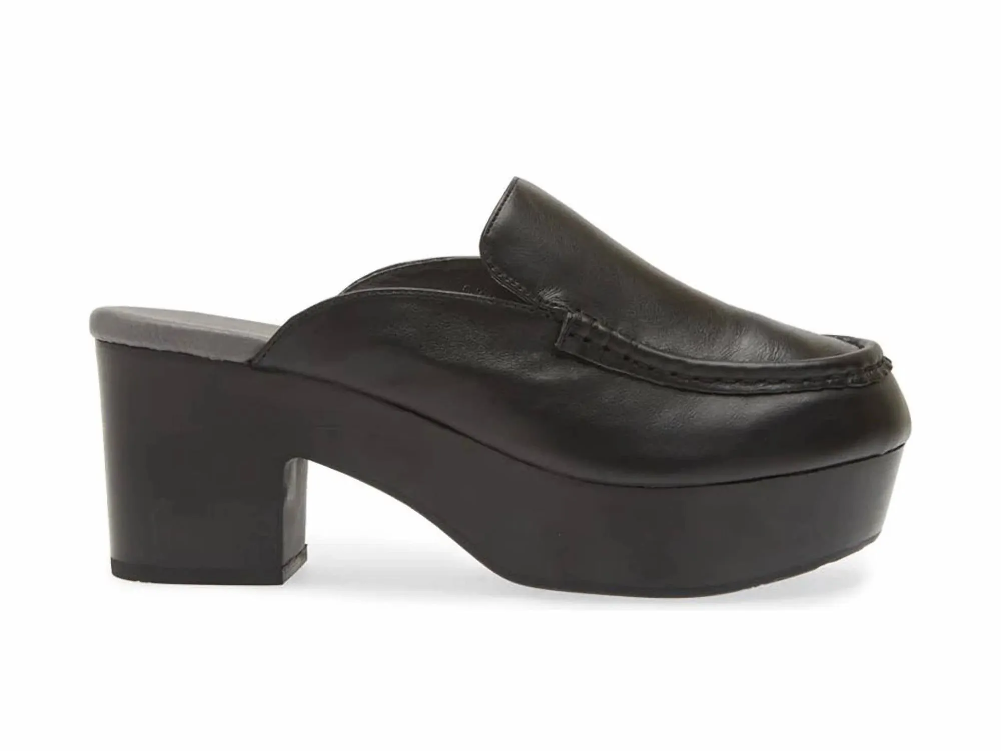 Women's Gemm High Clog Shoes In Black