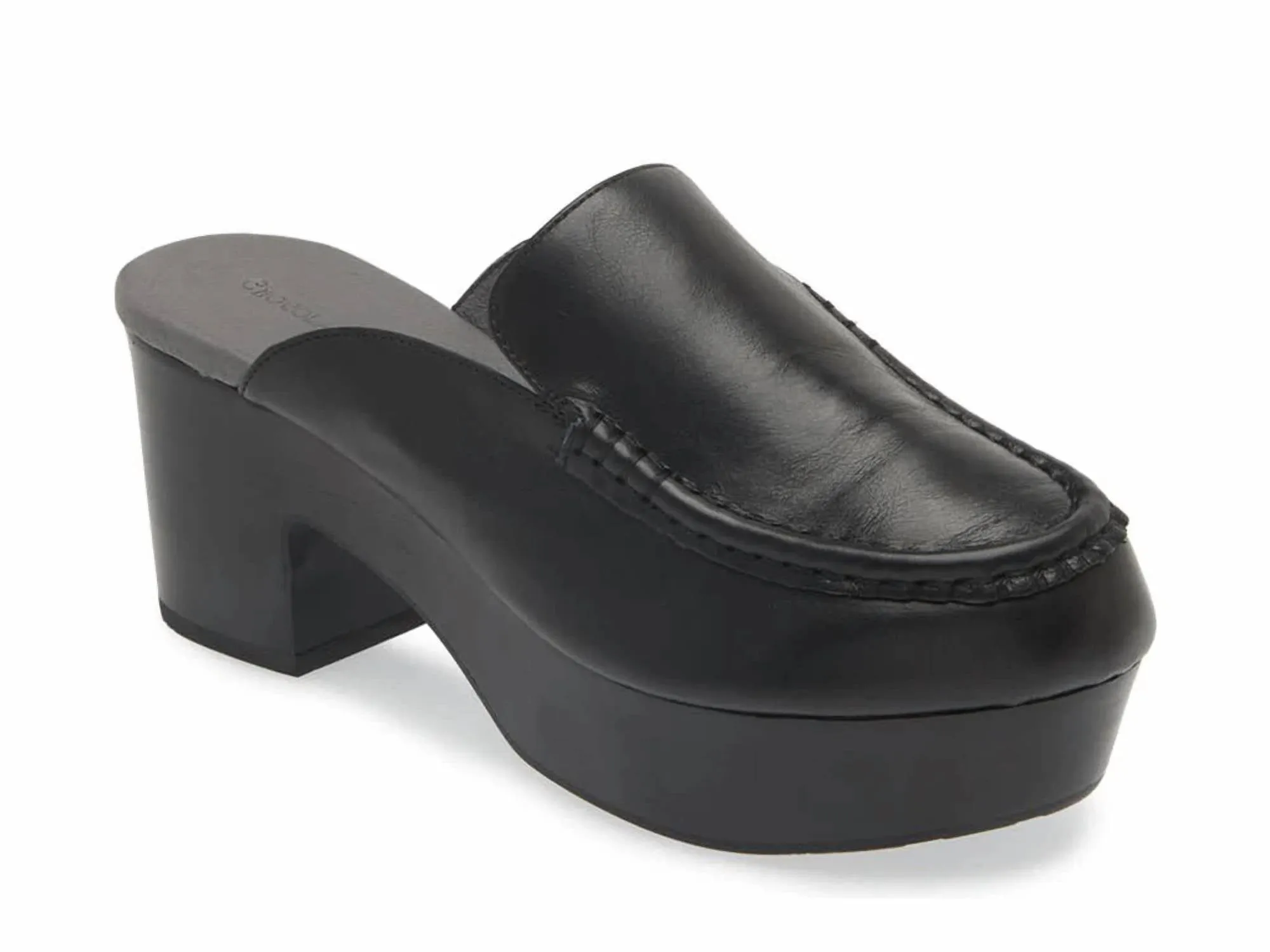 Women's Gemm High Clog Shoes In Black