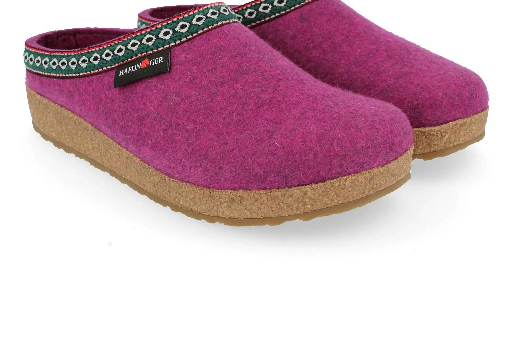 Women's Gizzy Classic Boiled Wool Clog In Mulberry