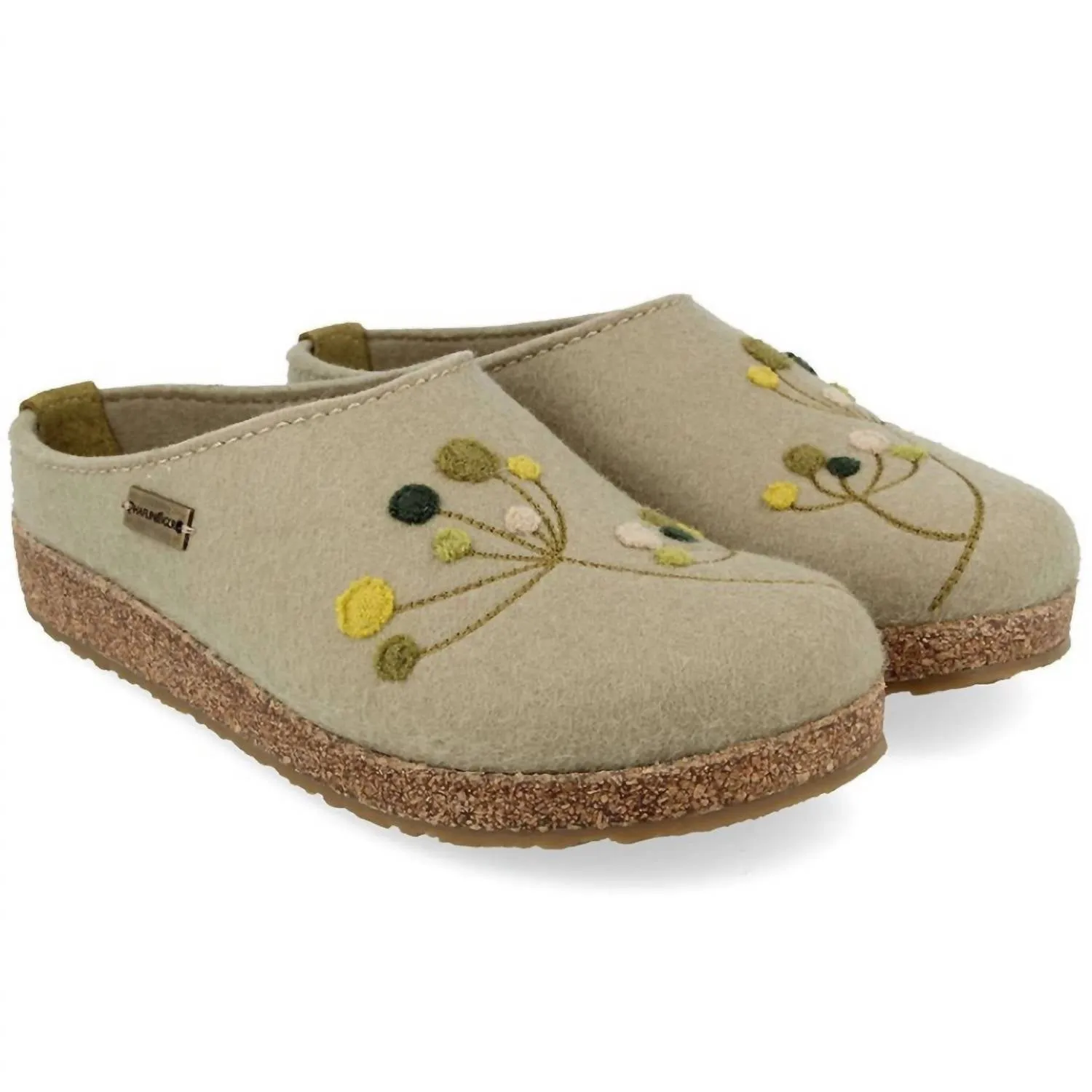 Women's Grizzly Amaya Classic Boiled Wool Clogs In Sahara