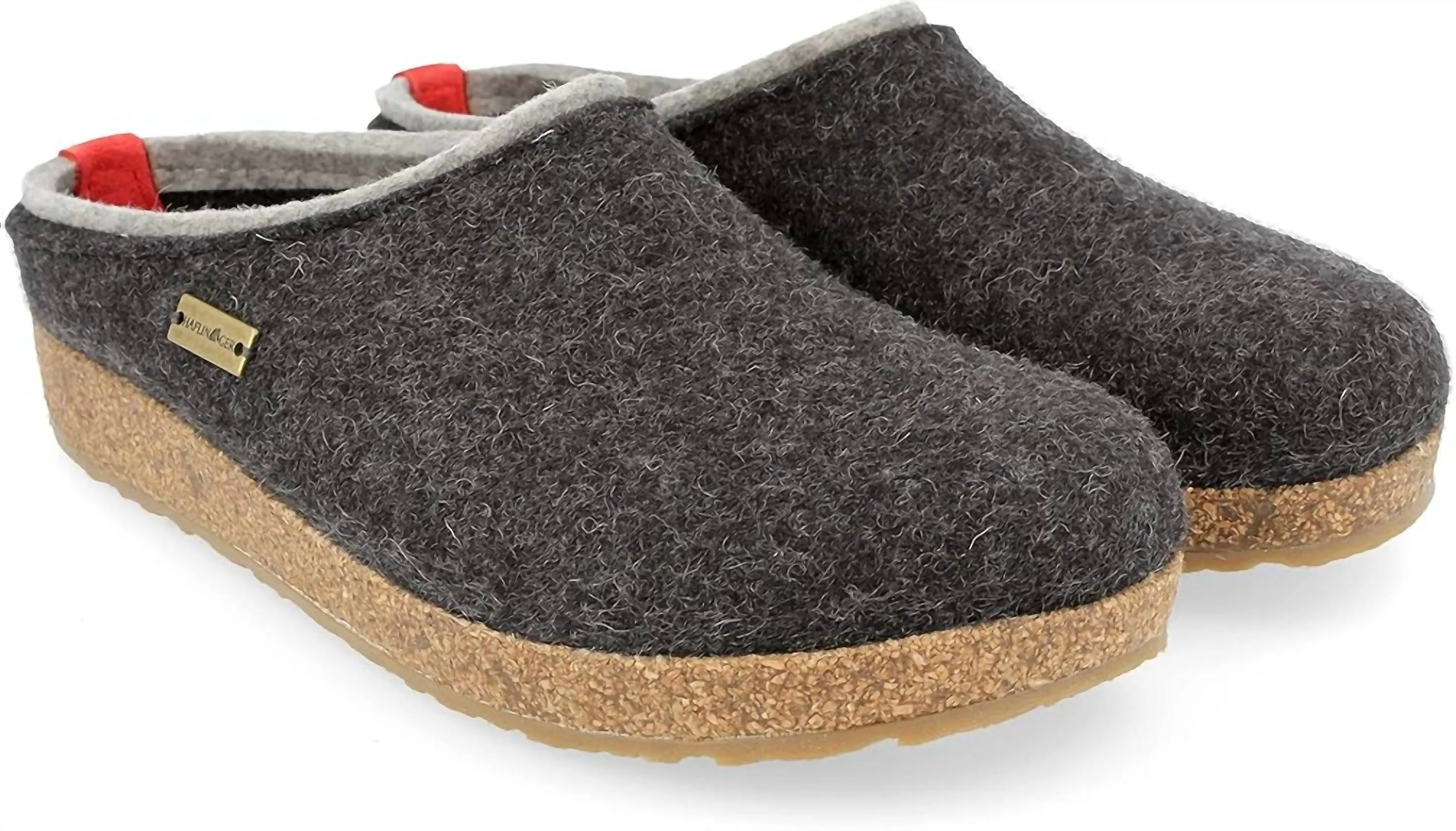 Women's Grizzly Kris Wool Clogs In Charcoal